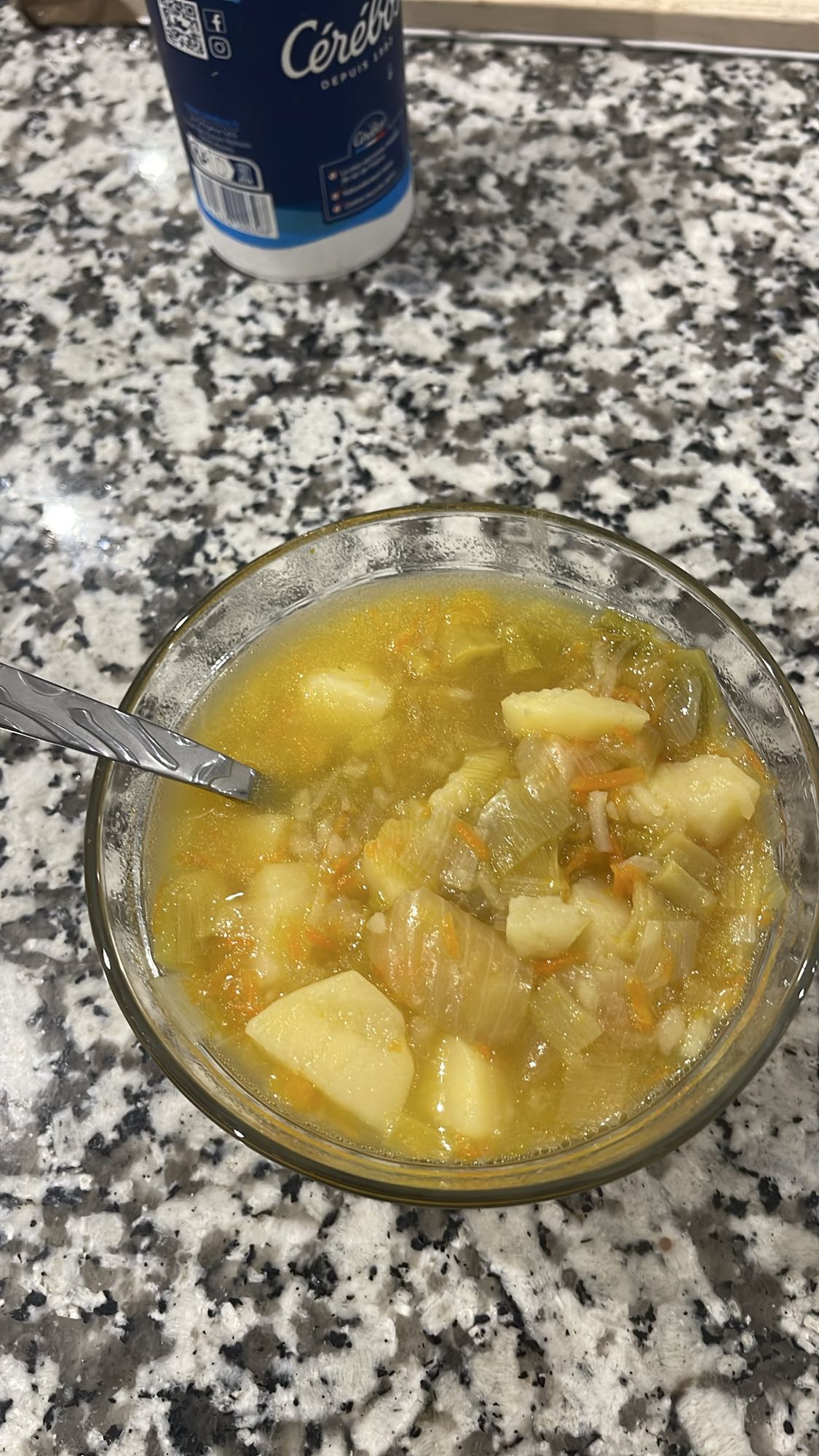Soupe de légumes maison