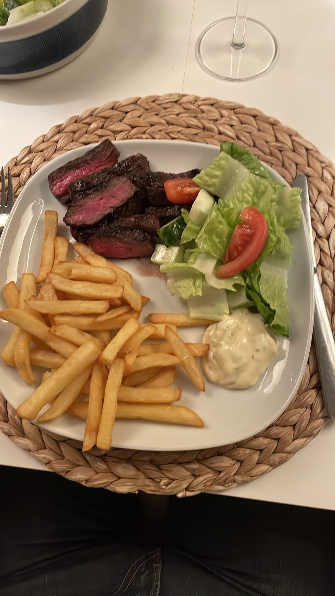Biff med pommes & sallad