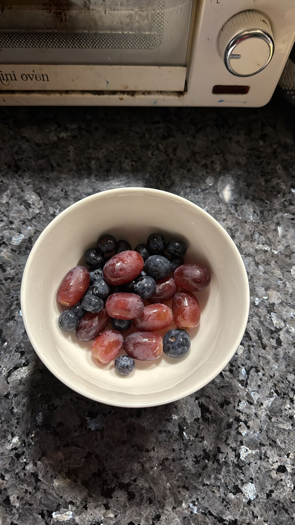 Grapes and Blueberries Bowl