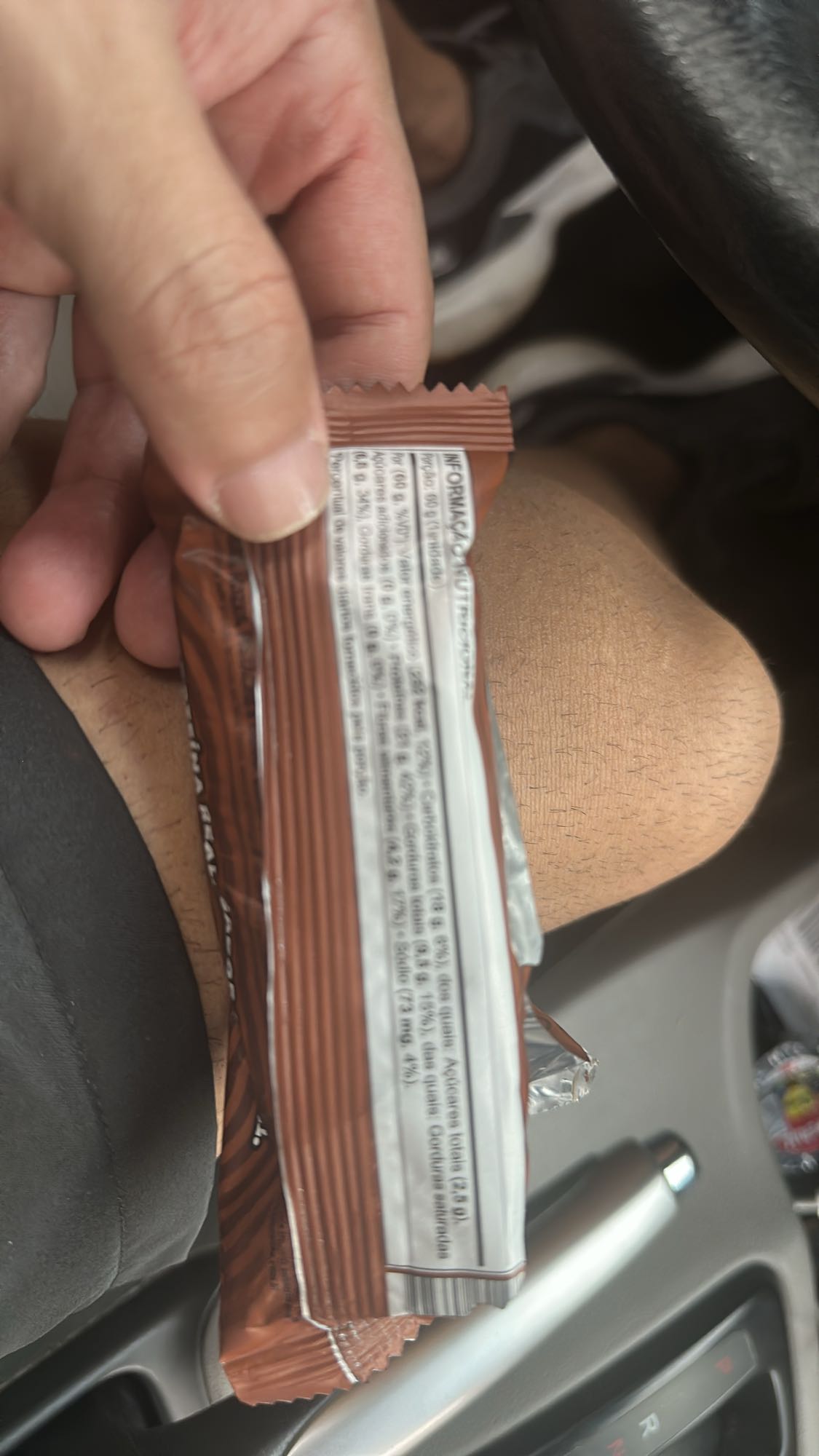 barra proteica chocolate