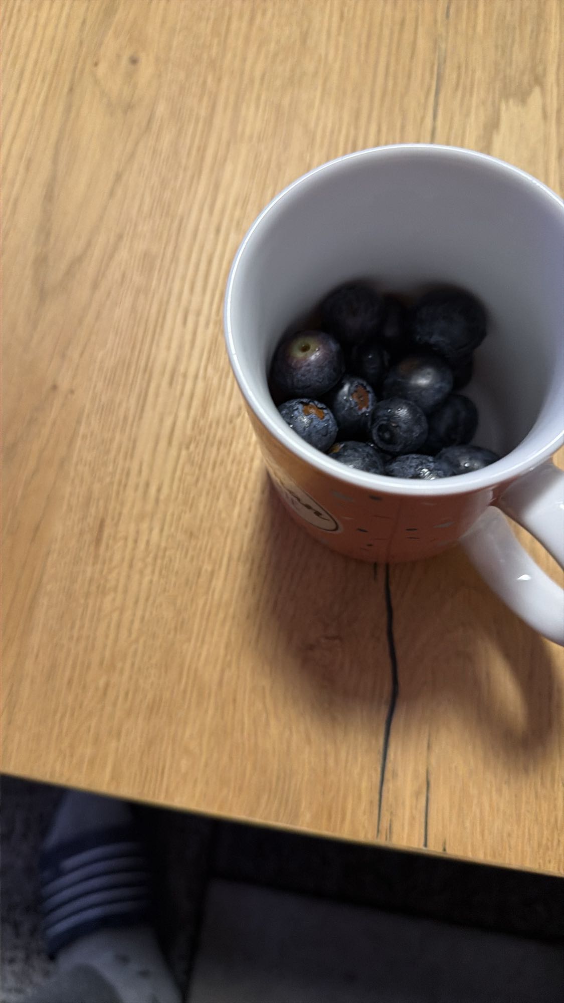 Tasse Blaubeeren