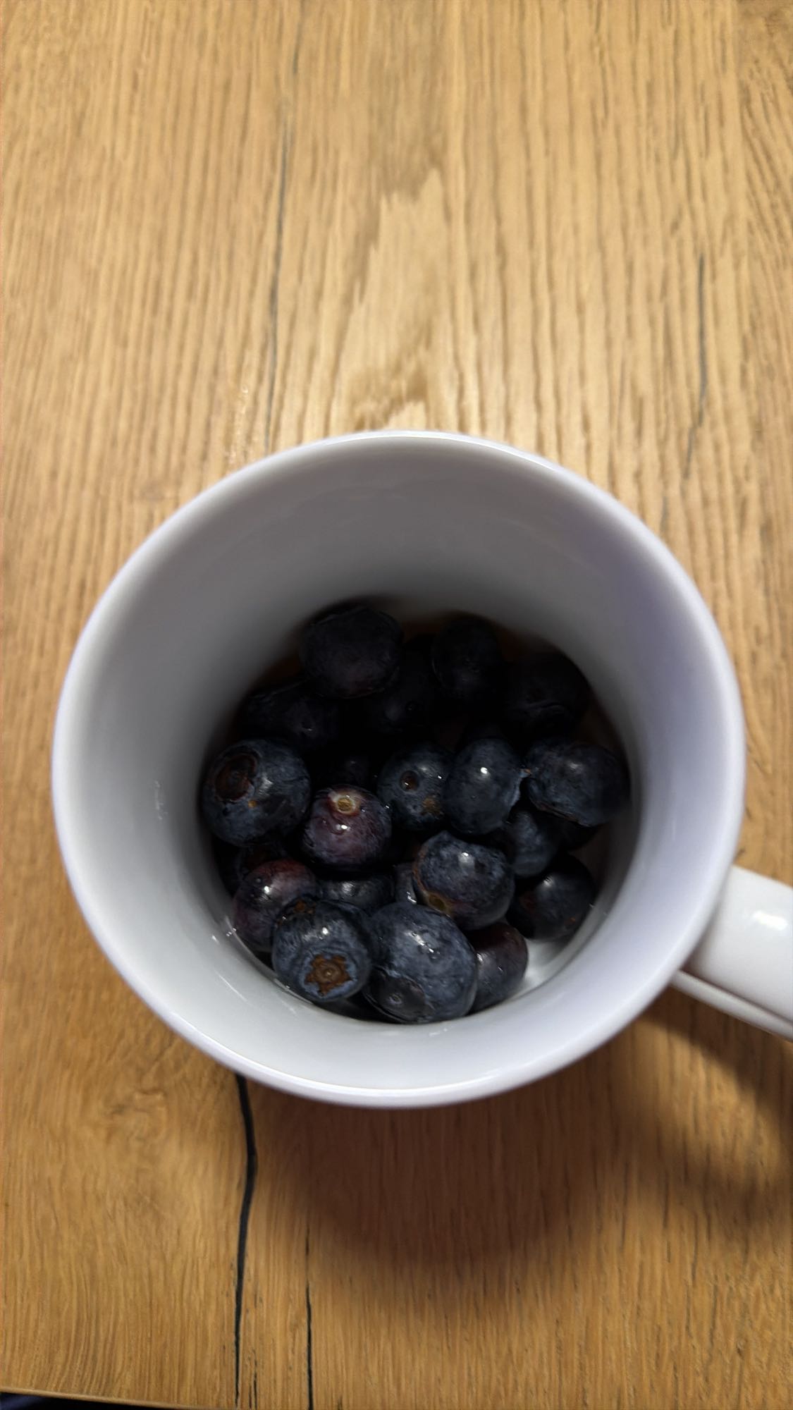 Tasse Blaubeeren