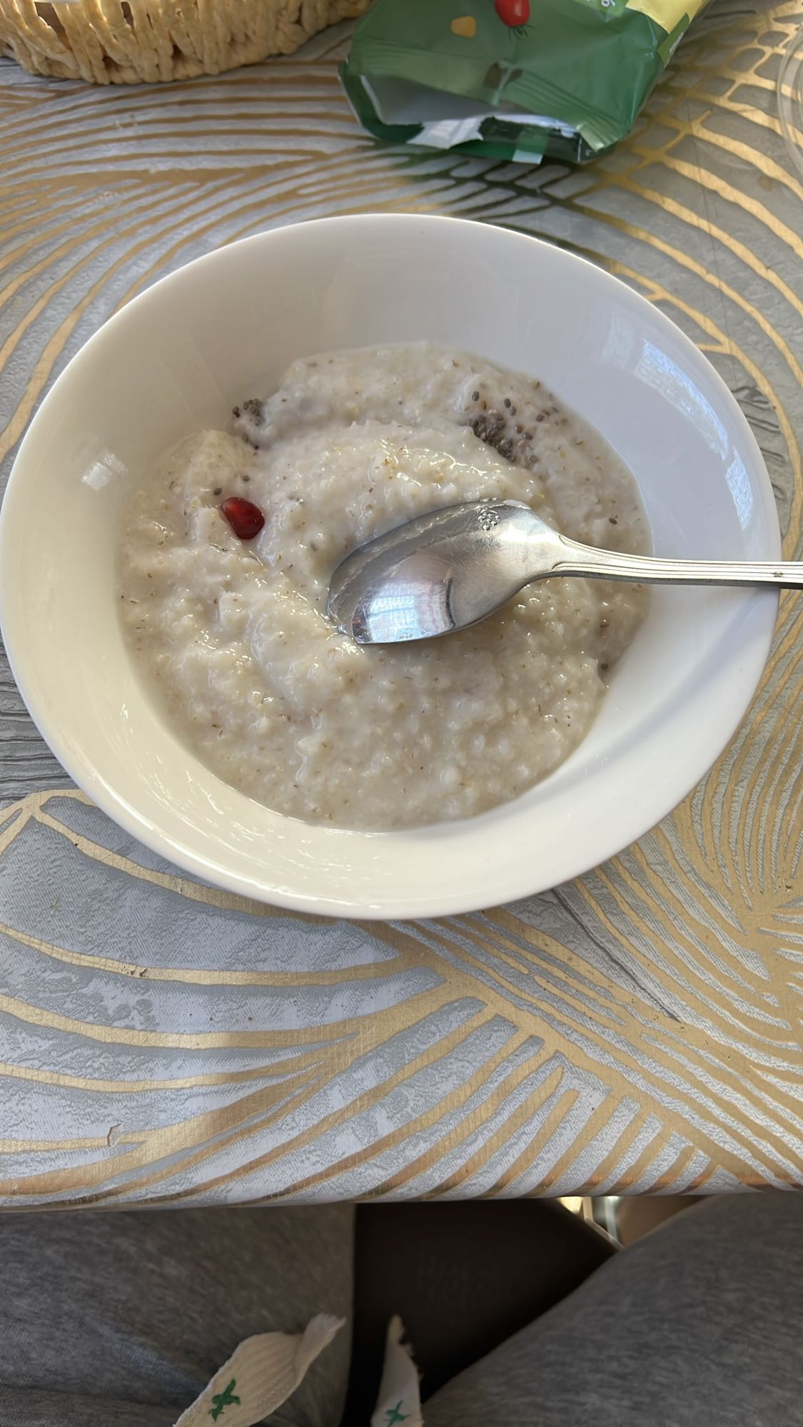 овсяная каша с ягодами