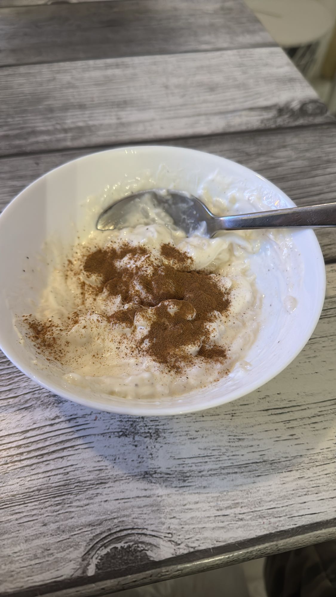 Risgrynsgröt med kvarg