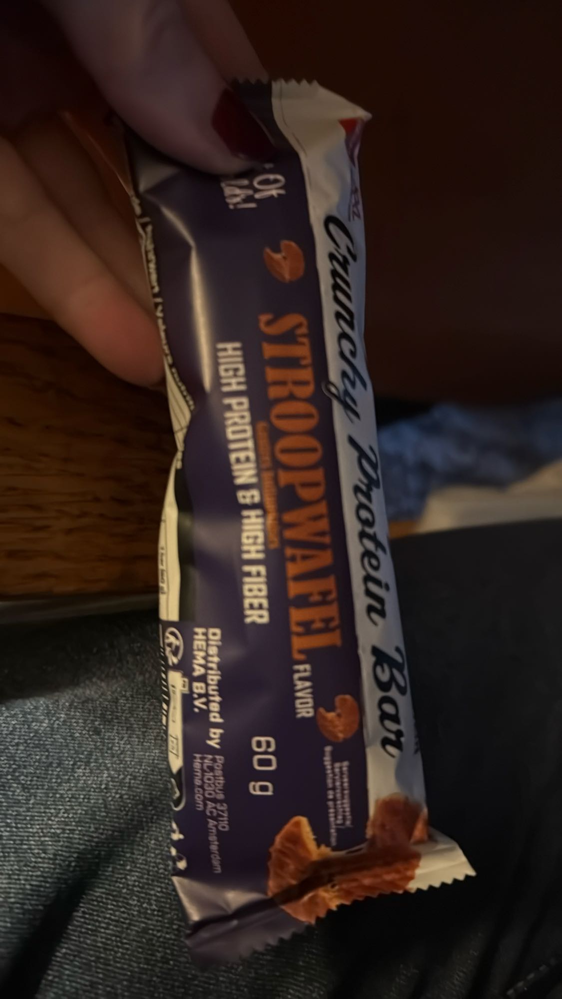 stroopwafel eiwitreep