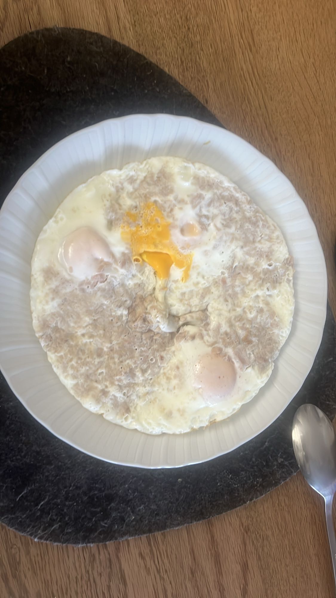 Yulaflı Yumurta Tabağı