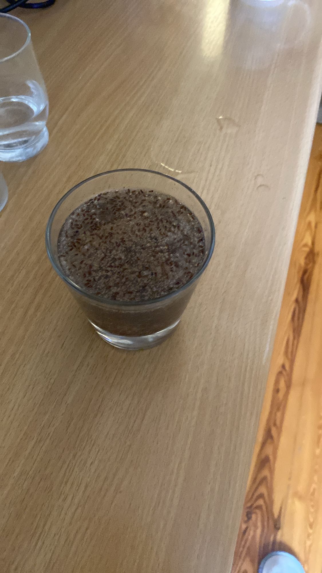 napój z siemieniem lnianym