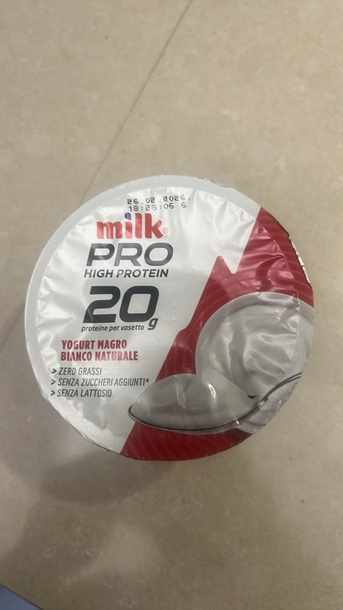 Yogurt magro proteico