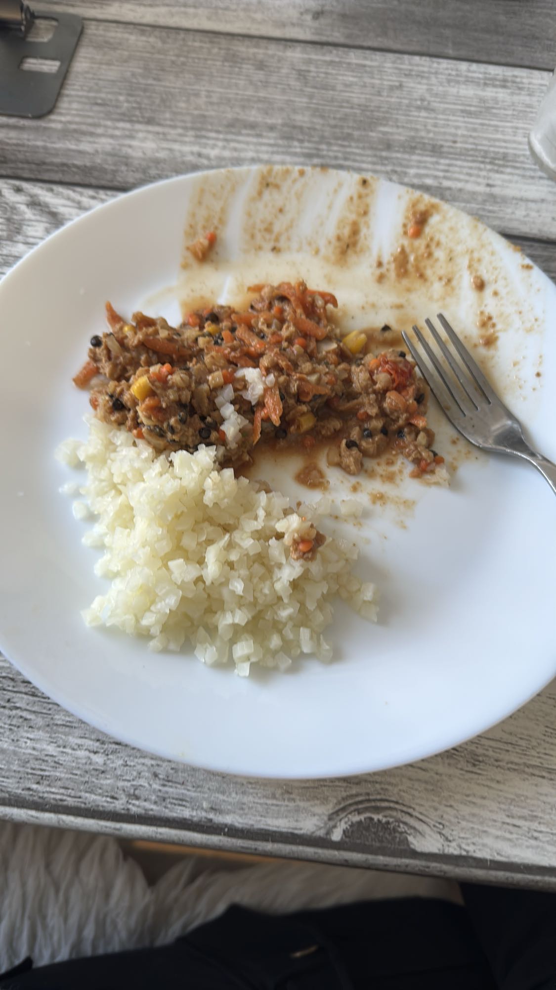 Blomkålsris med soyafärs