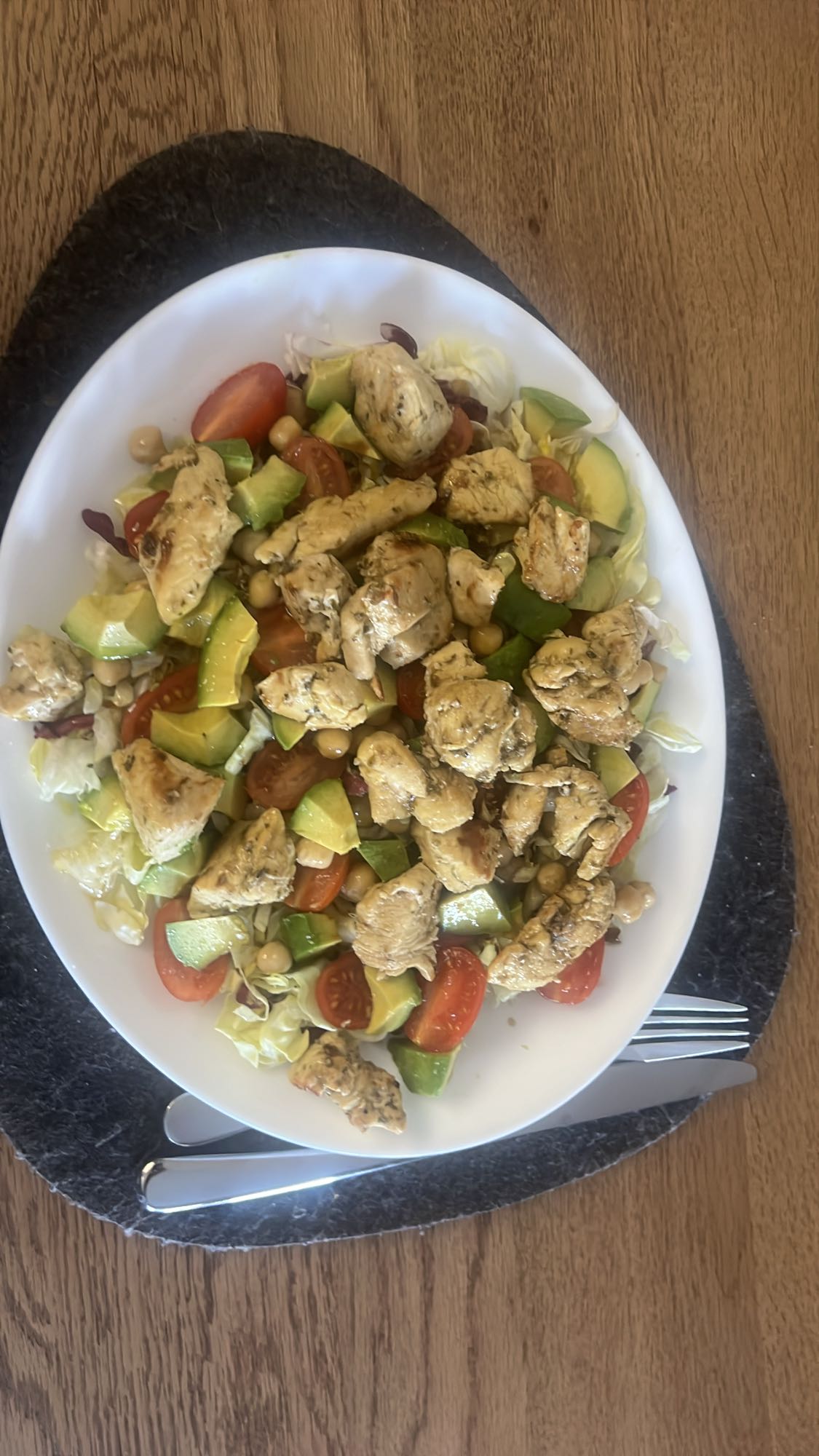 Kylling salat med avokado