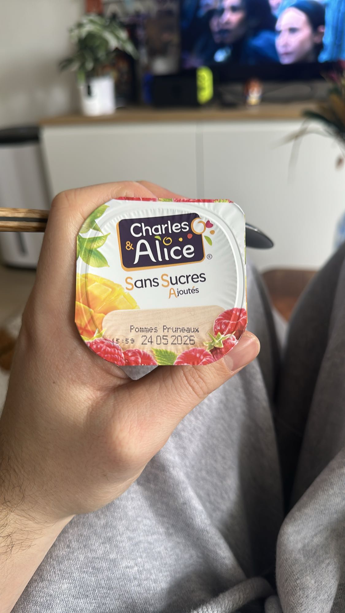 Compote pommes pruneaux