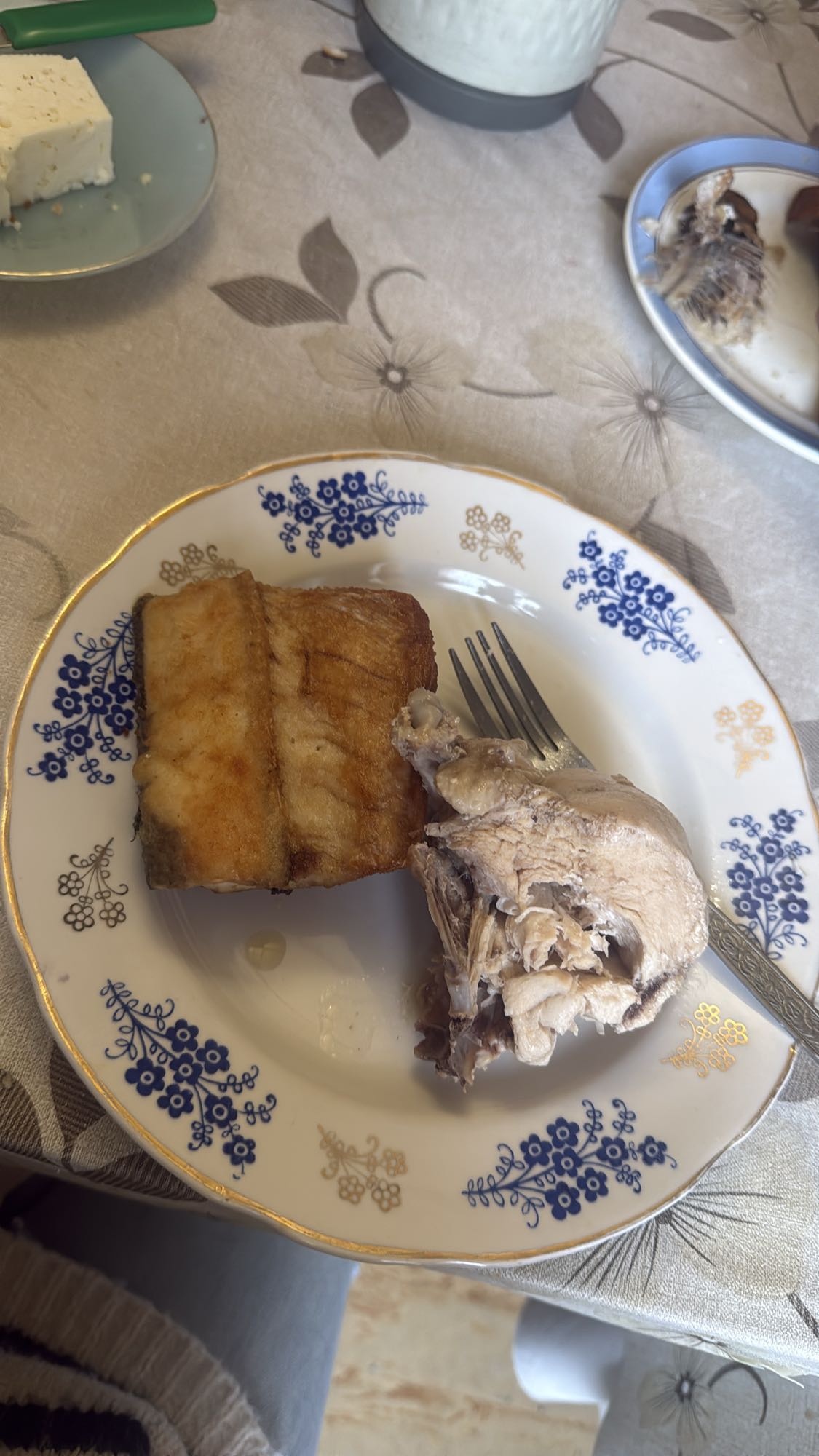 жареная и варёная рыба