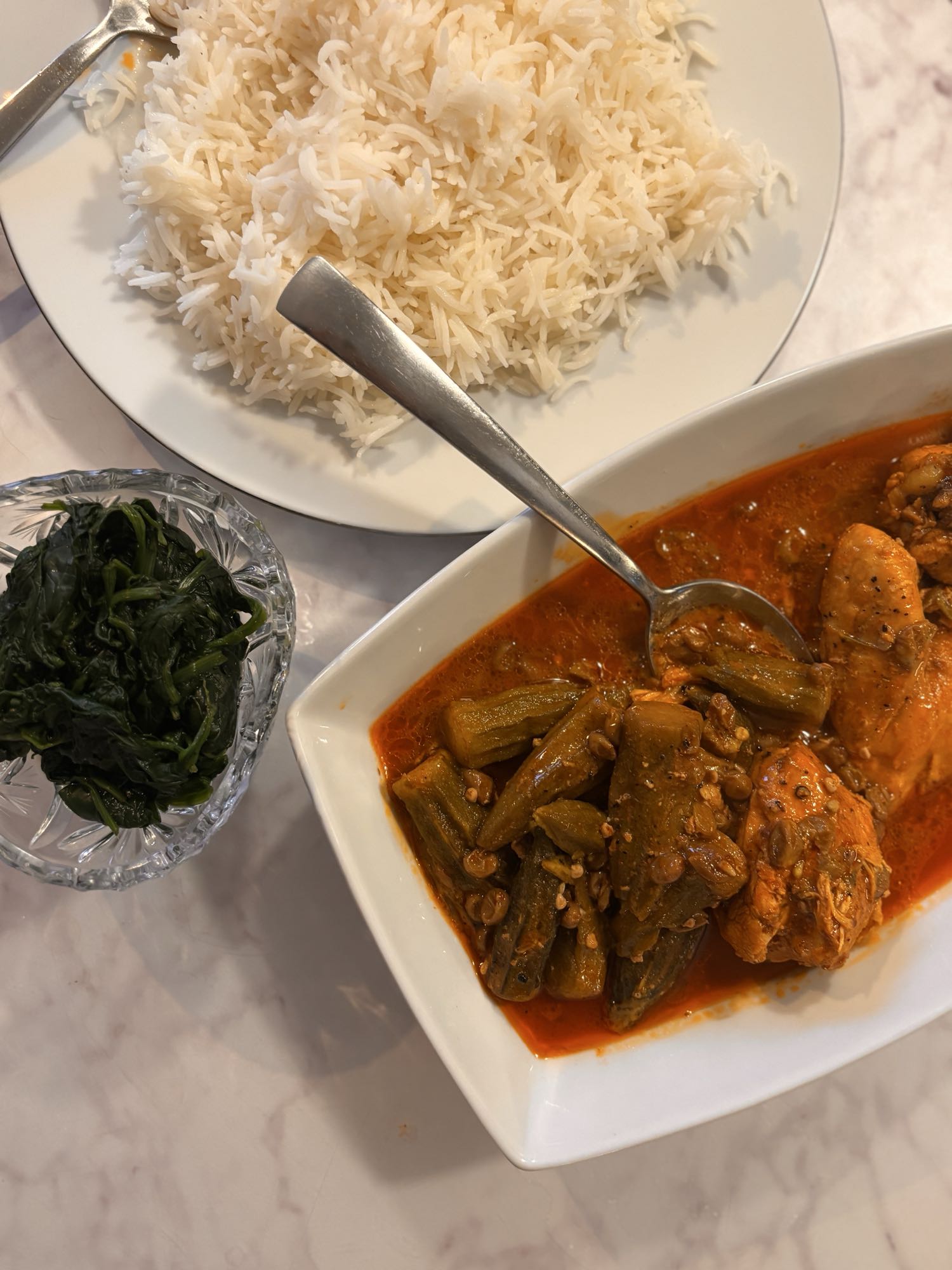 Kycklinggryta med ris