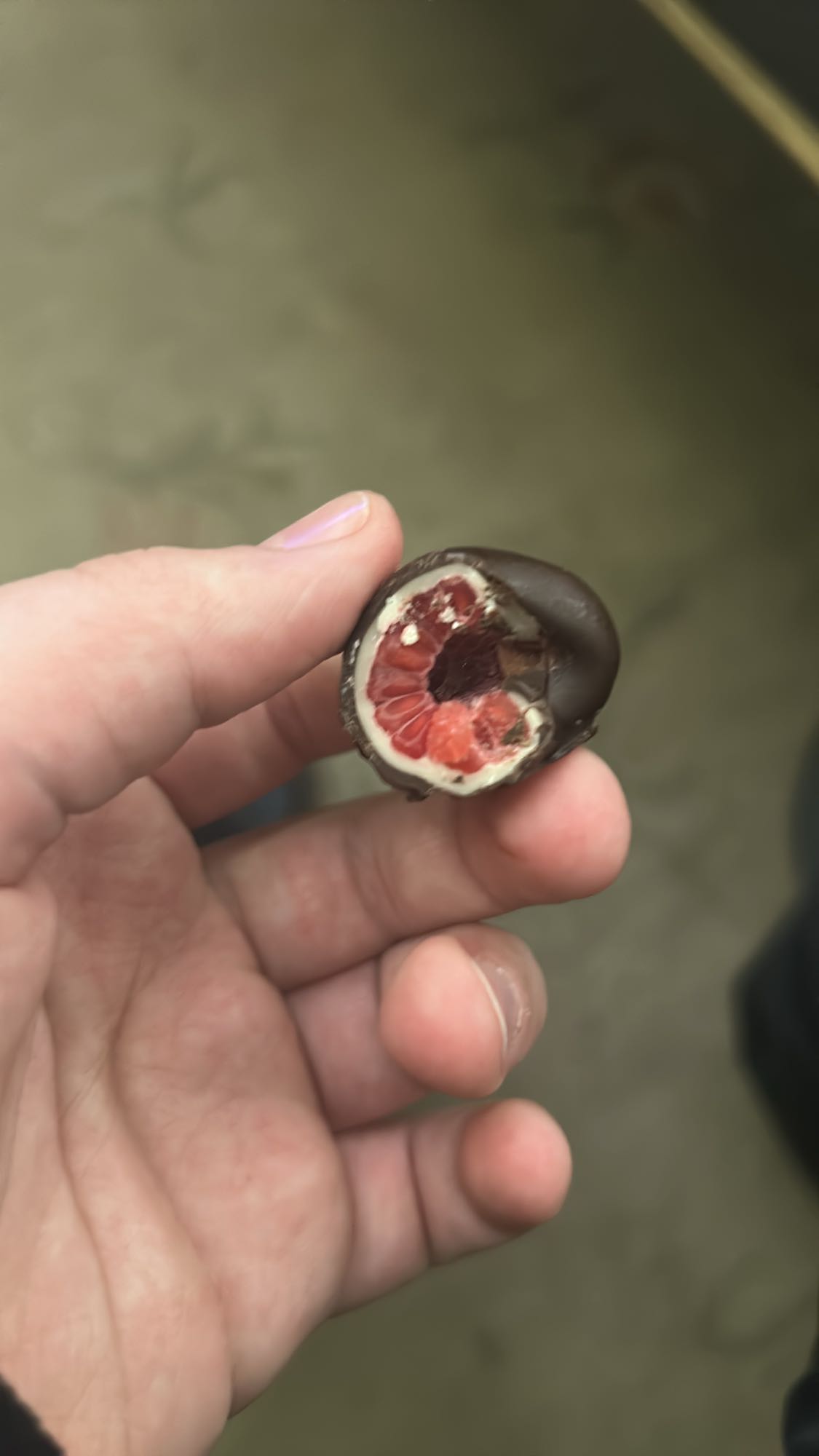 малина в шоколаде