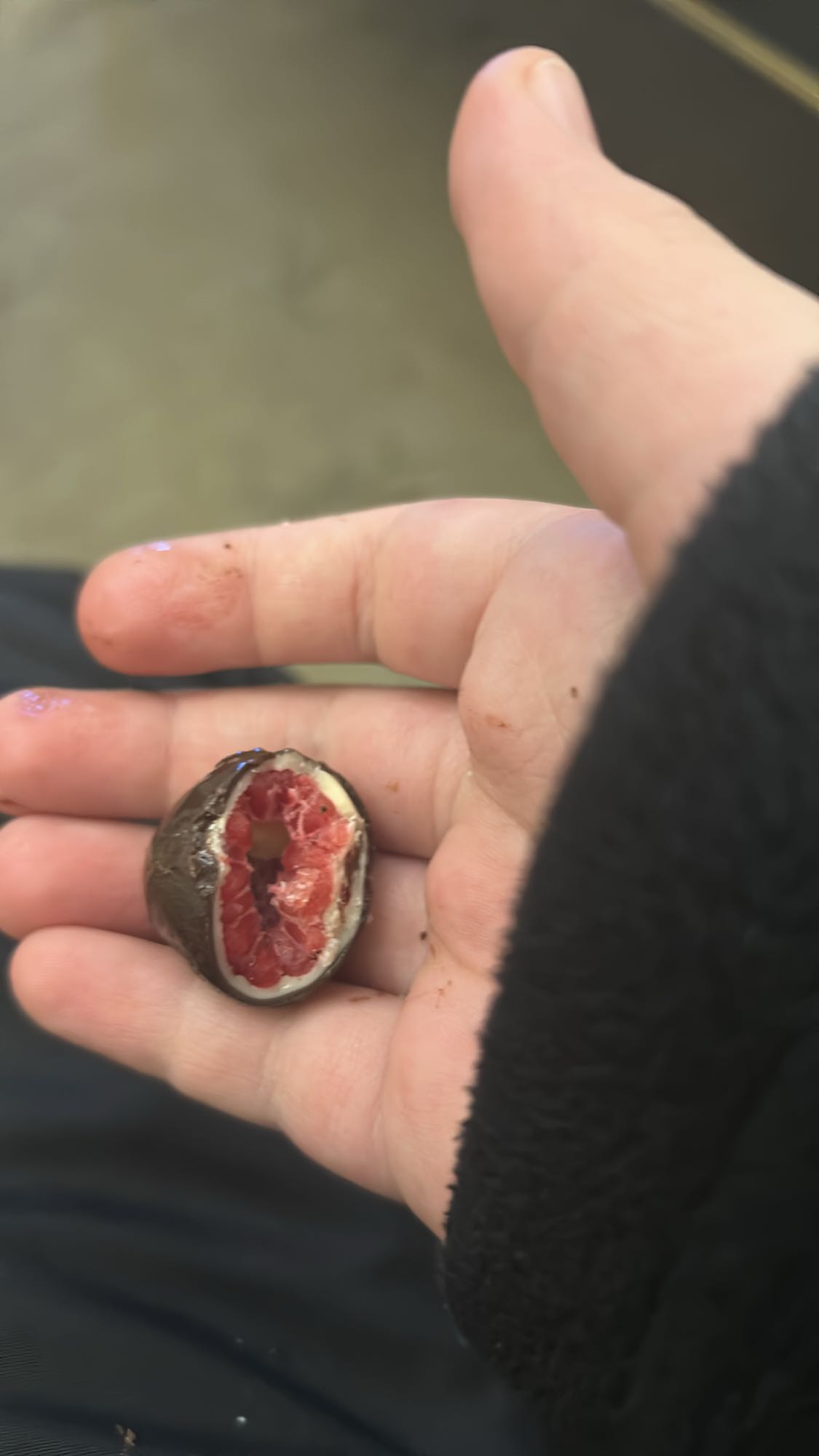 малина в шоколаде