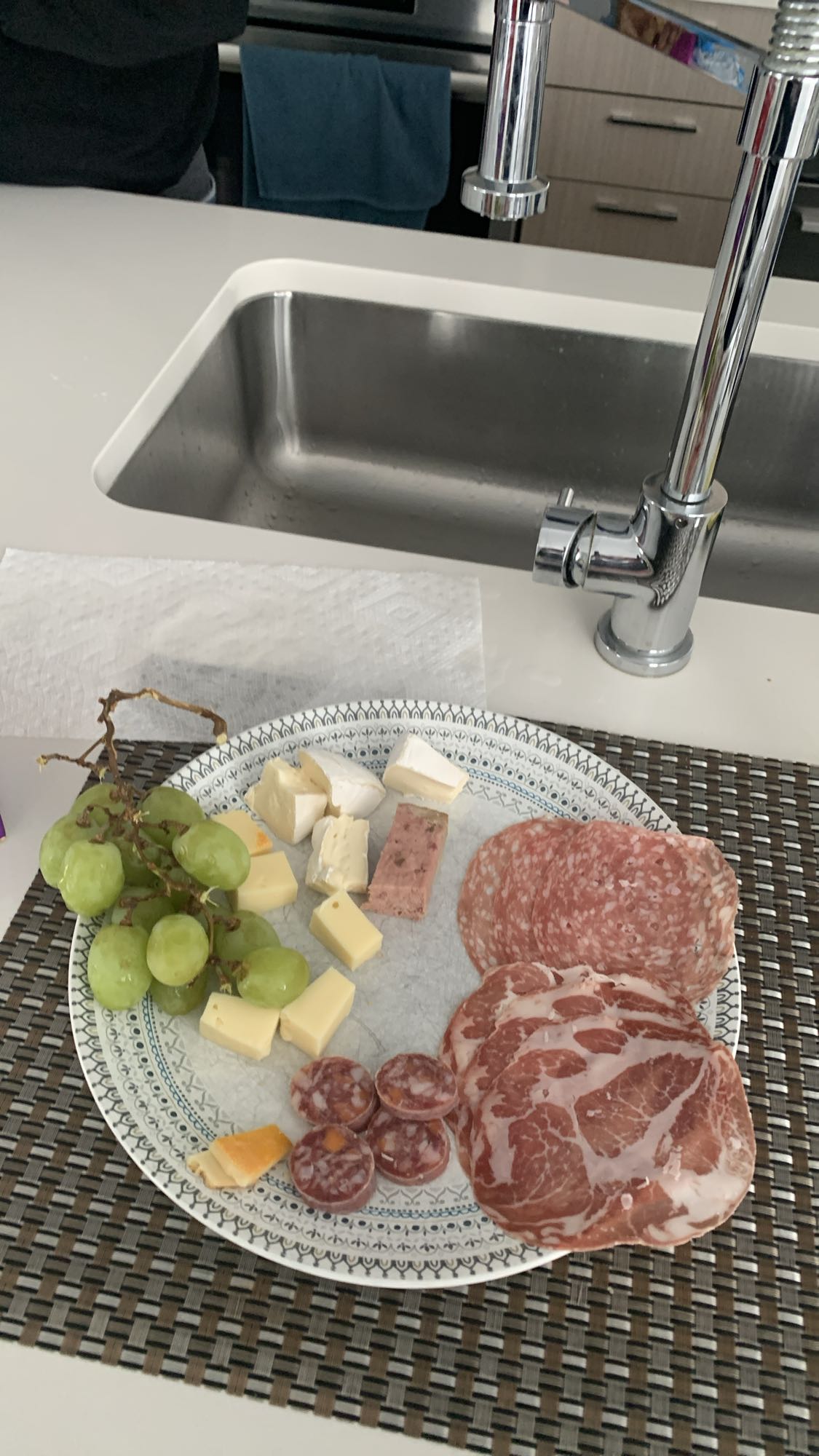 Assiette de charcuterie