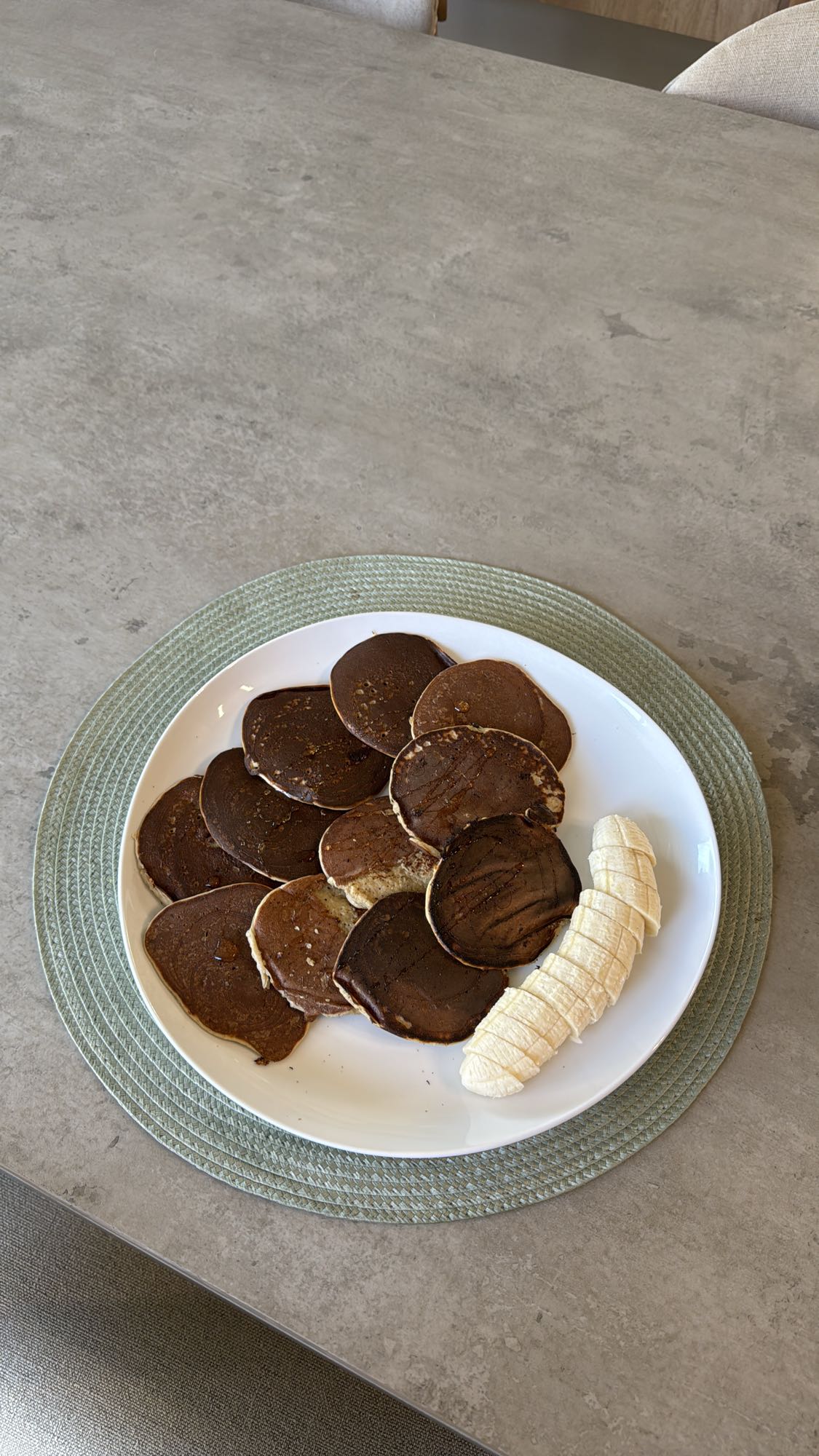 Panqueques con plátano