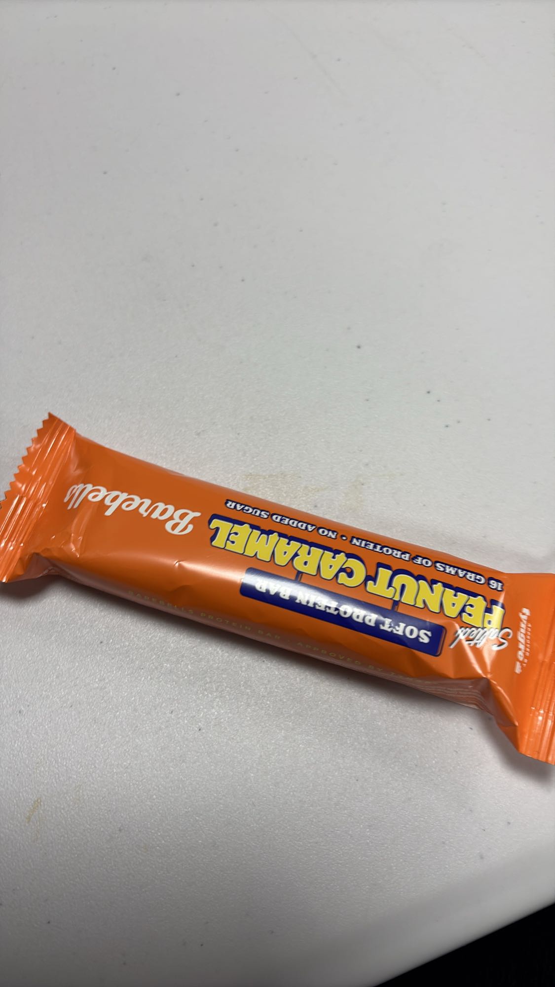 Jordnötskaramell proteinbar