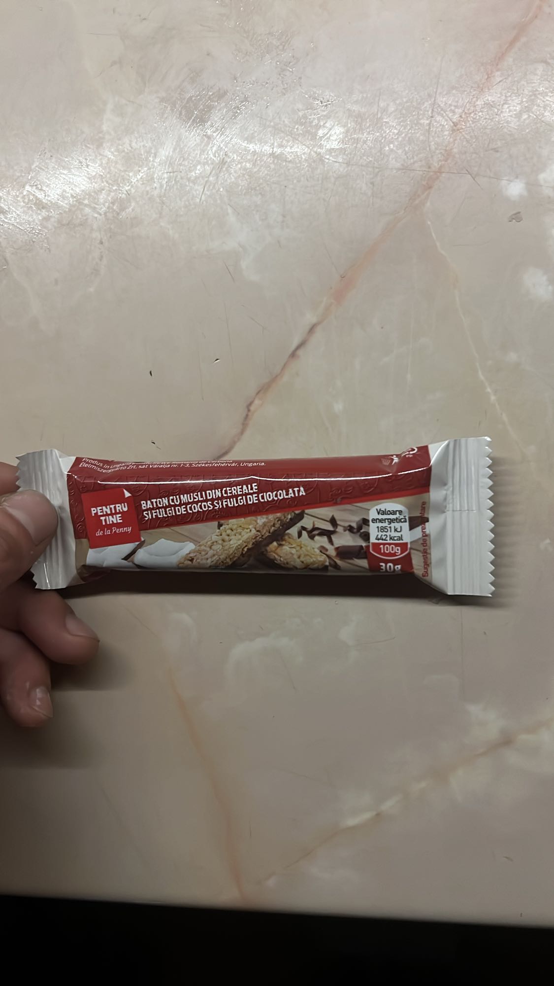 Baton musli cocos ciocolată