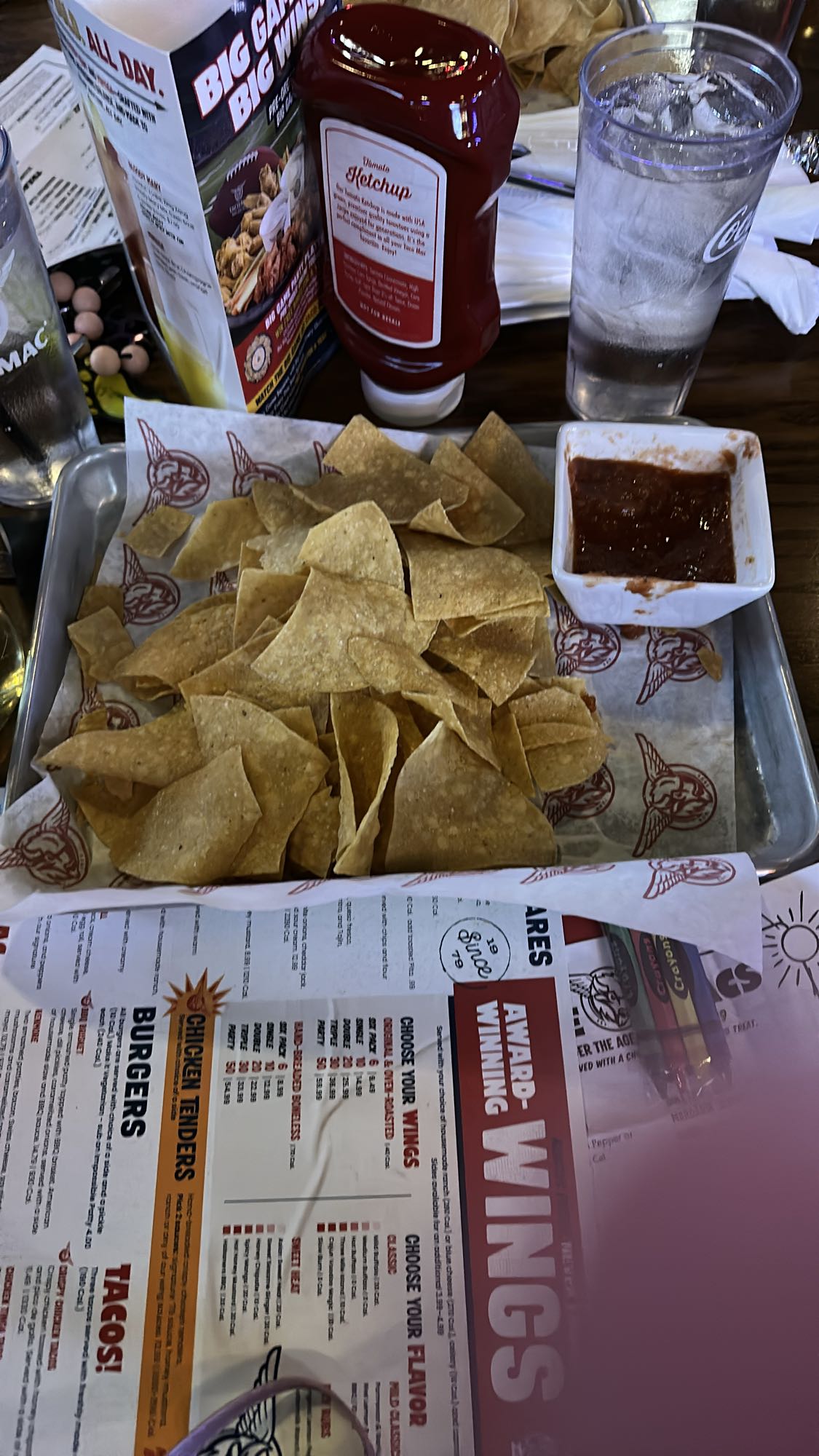 Tortilla Chips with Salsa