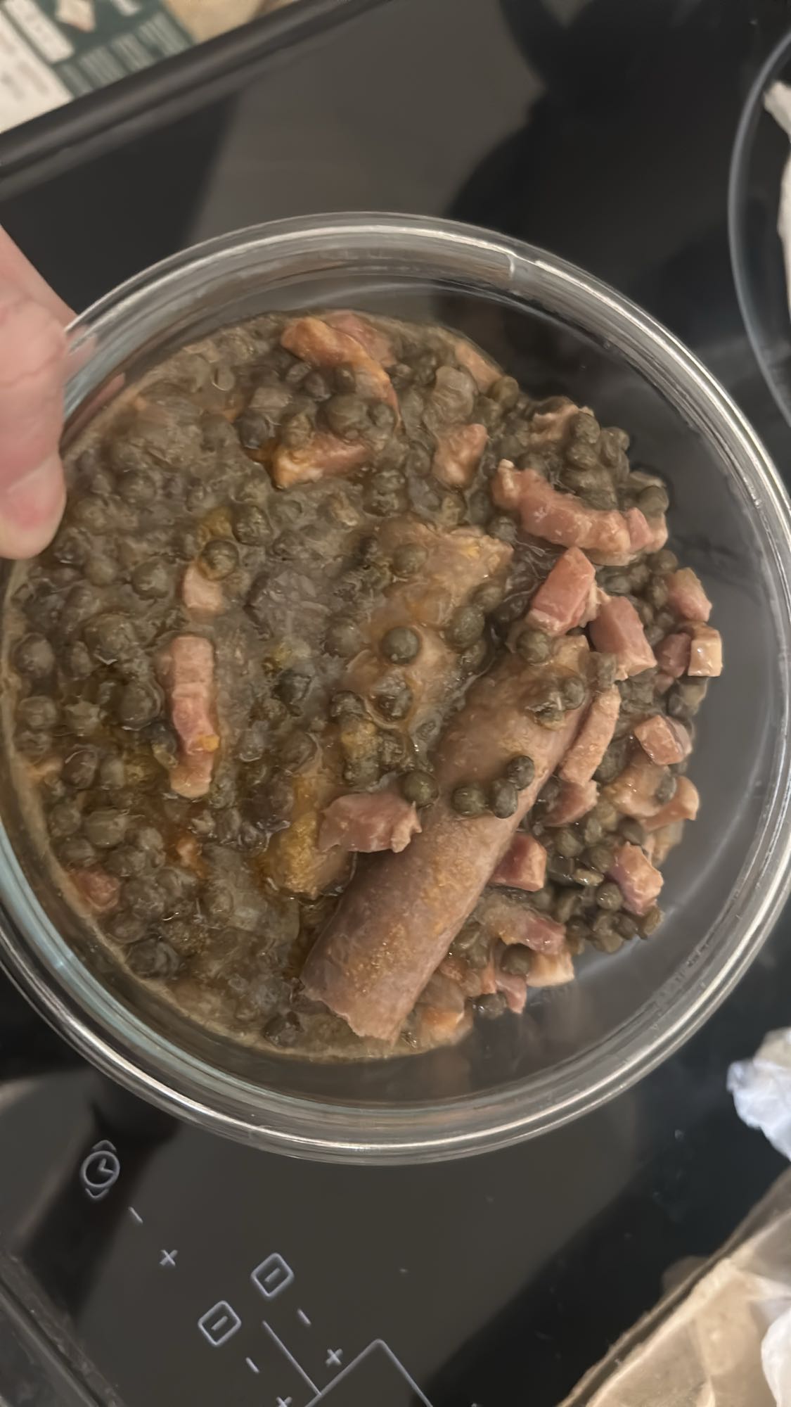 Lentilles aux saucisses