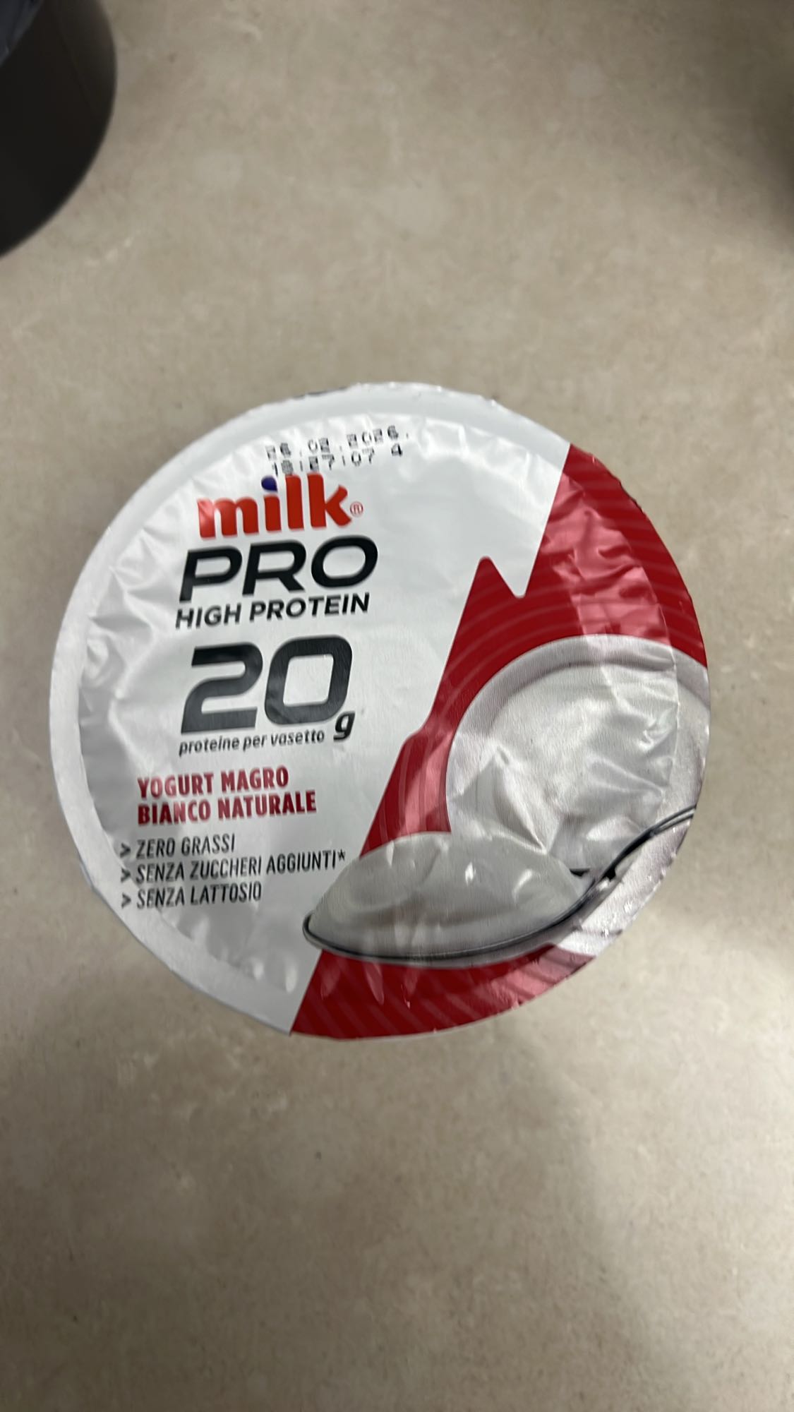 Yogurt magro proteico