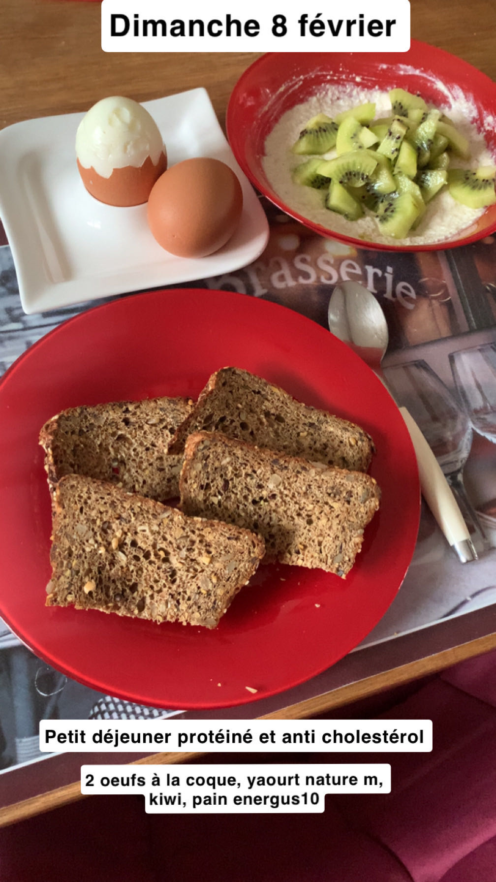 Petit déj protéiné