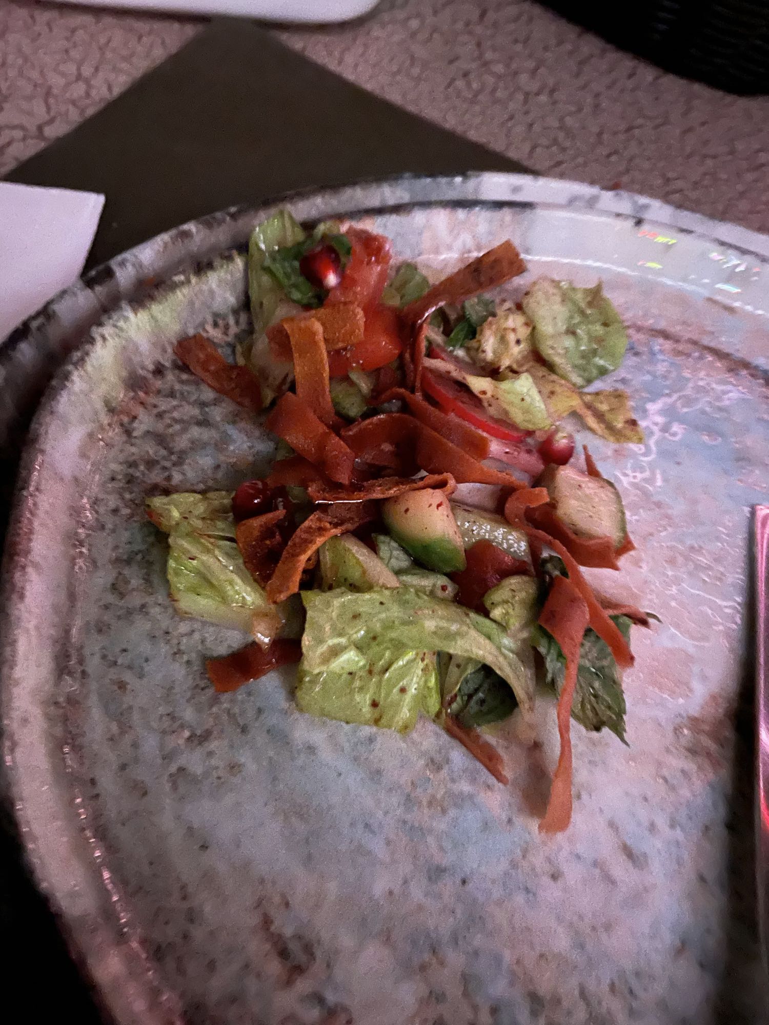 Mixed vegetable salad