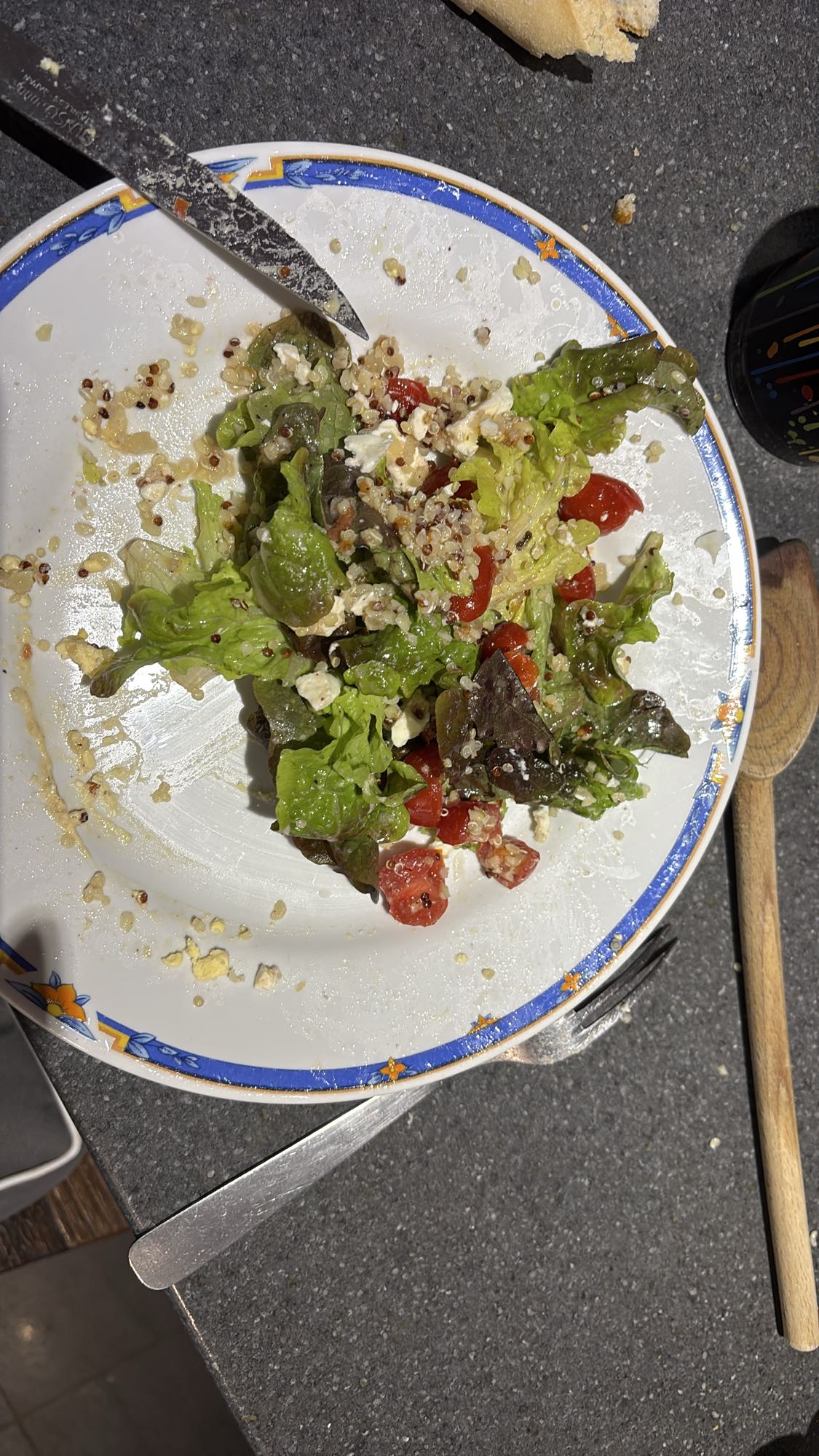 Salade quinoa feta