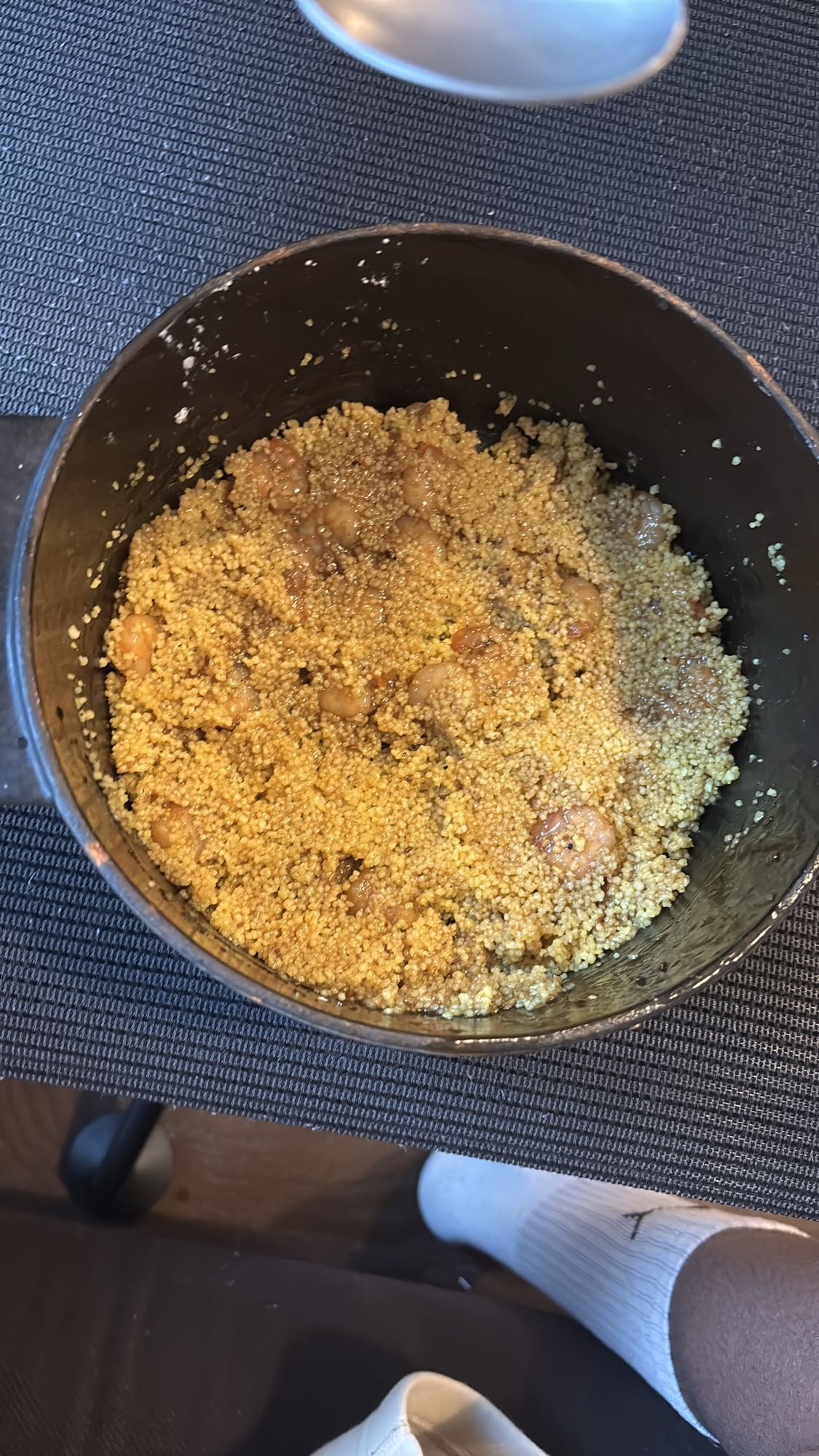 Couscous aux crevettes