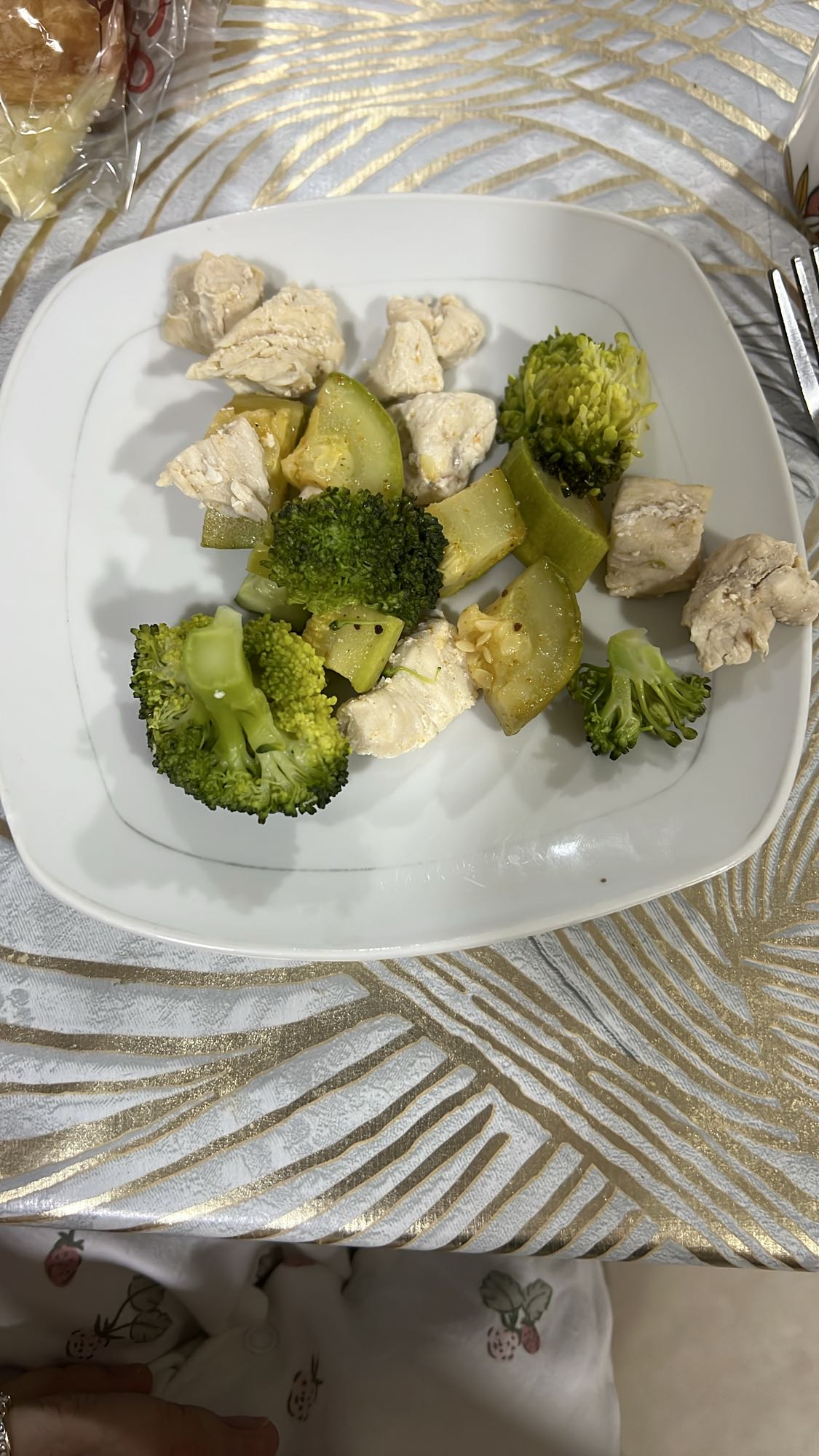 Курица с овощами