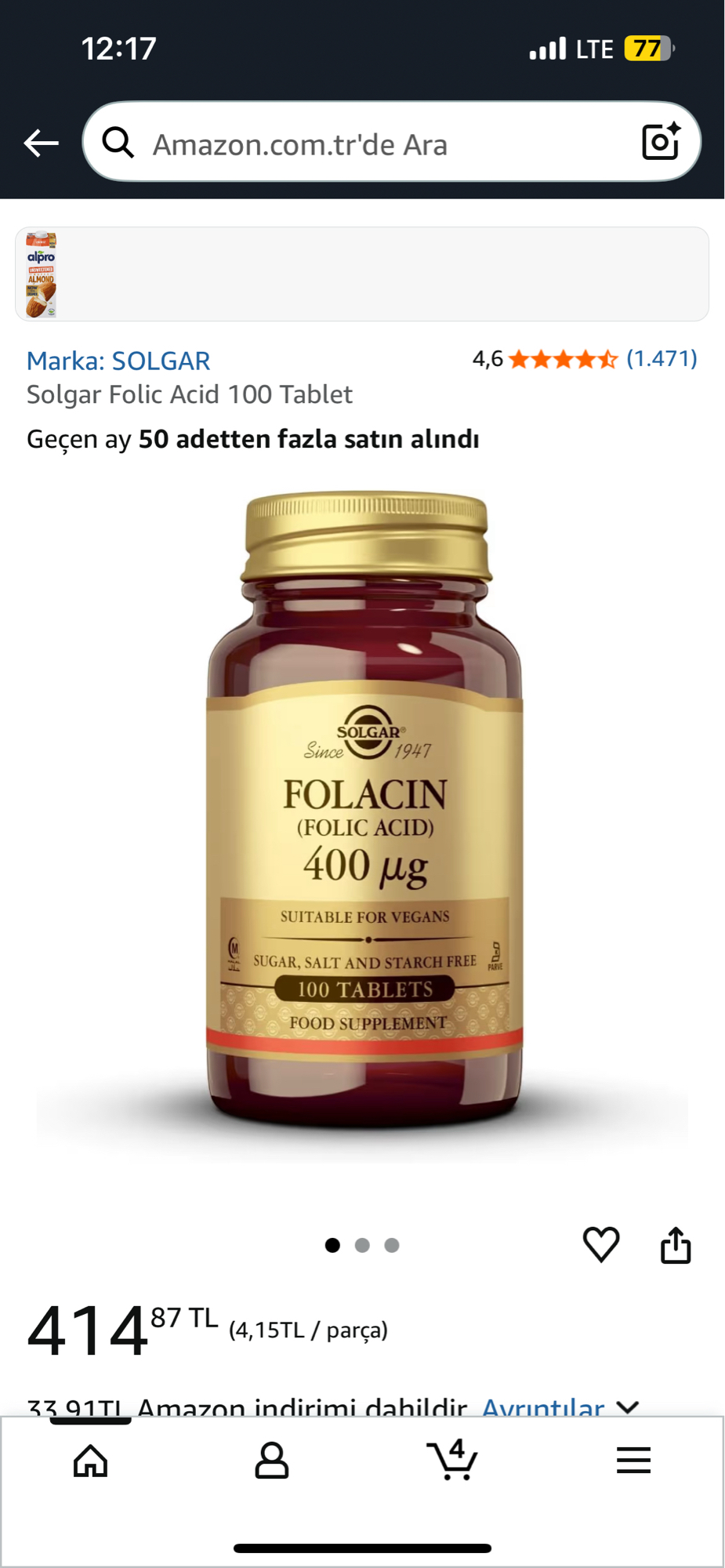 Folic Acid Supplement