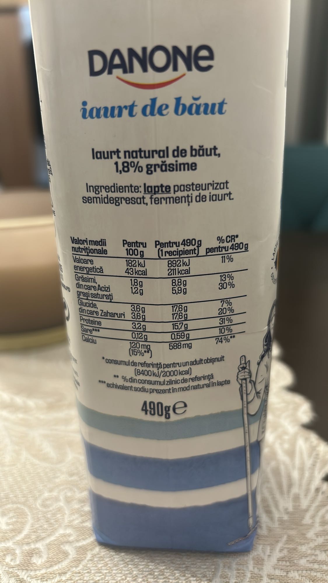 Iaurt de băut Danone