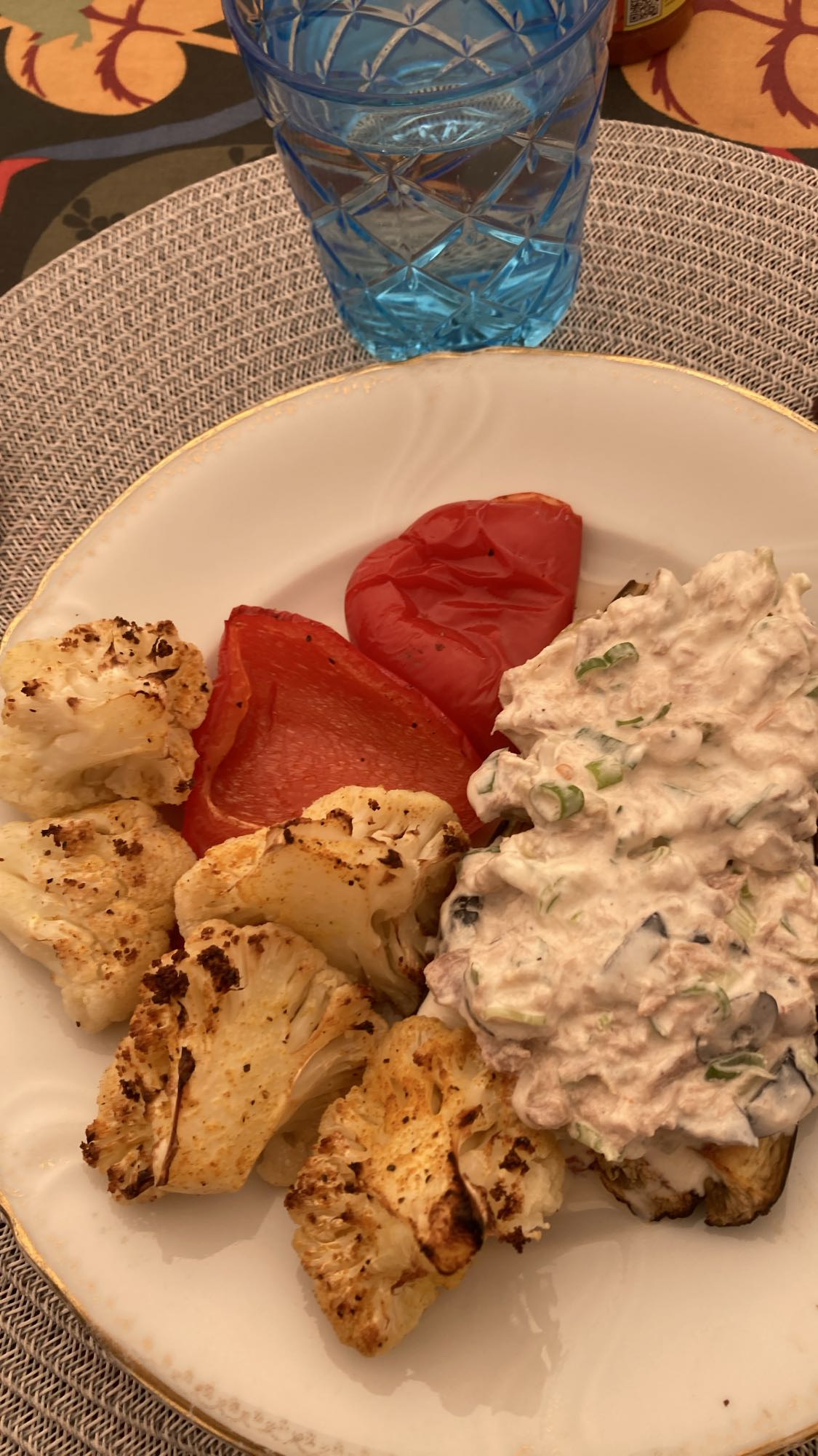 Blomkål, paprika & tonfiskröra