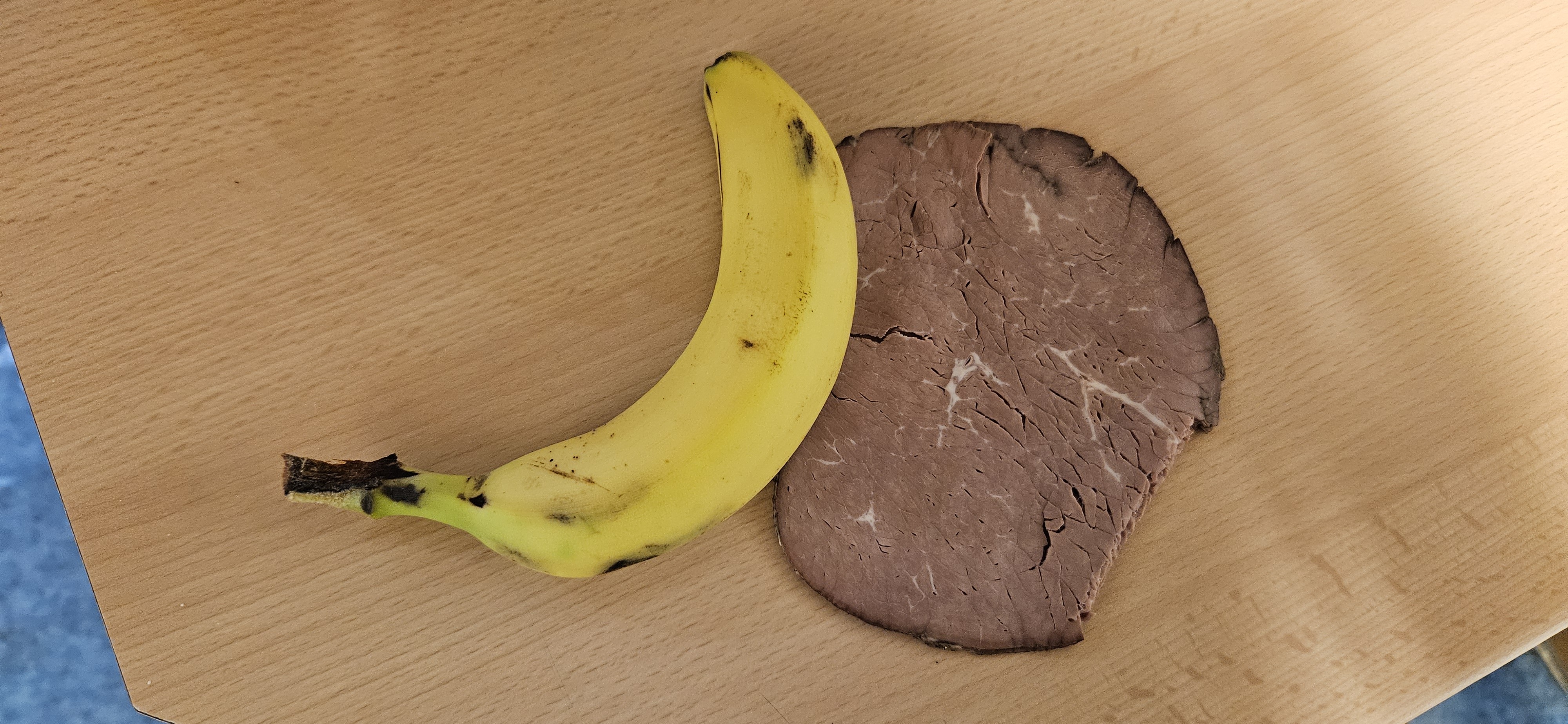 Banana and Roast Beef