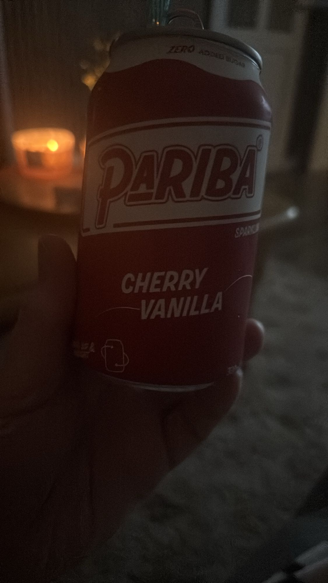 Pariba kers-vanille frisdrank