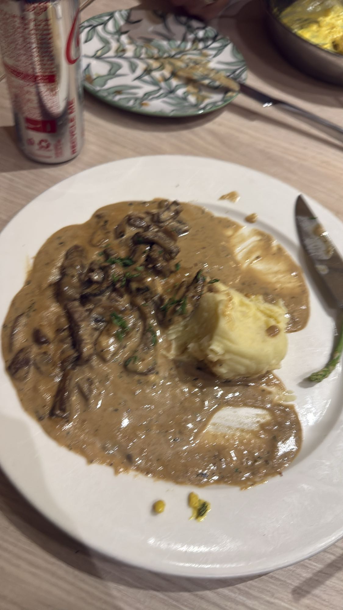 Beef Stroganoff & Mash