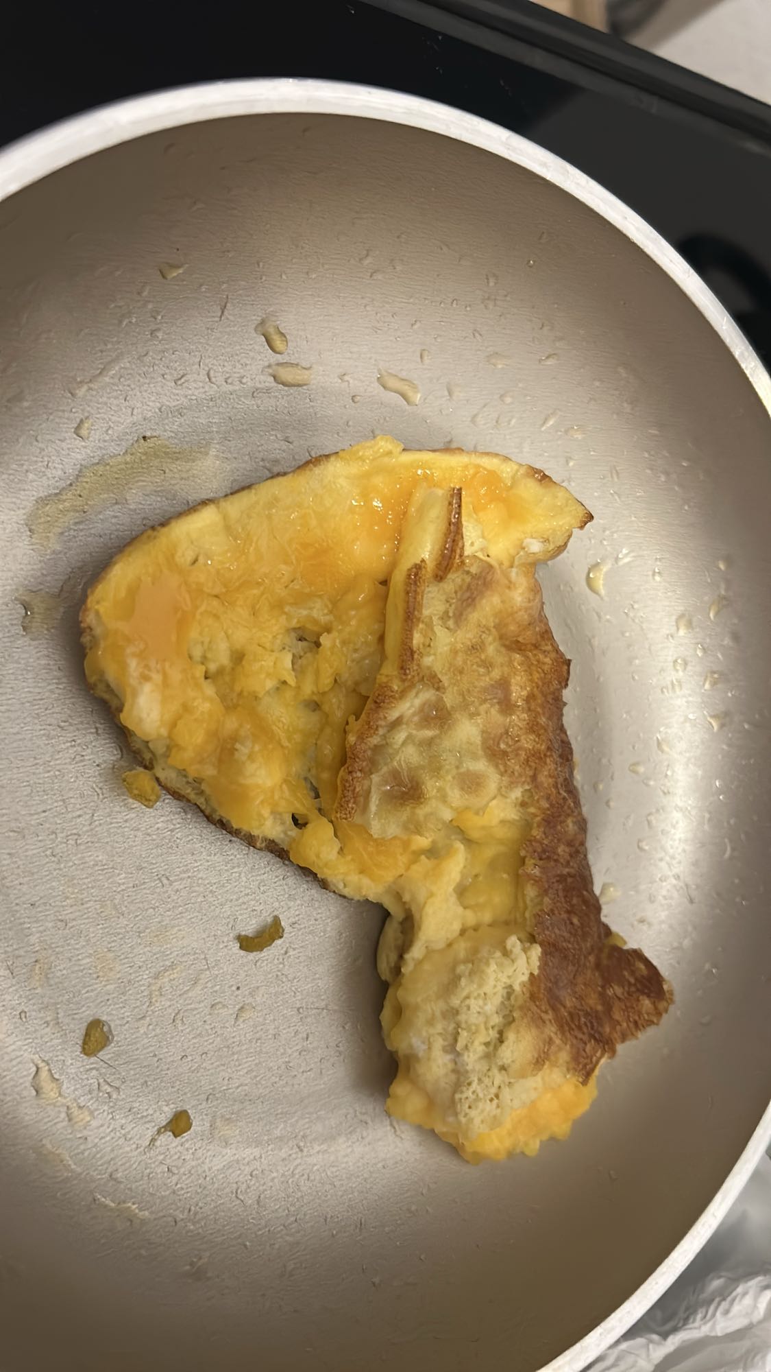 Omelette au fromage