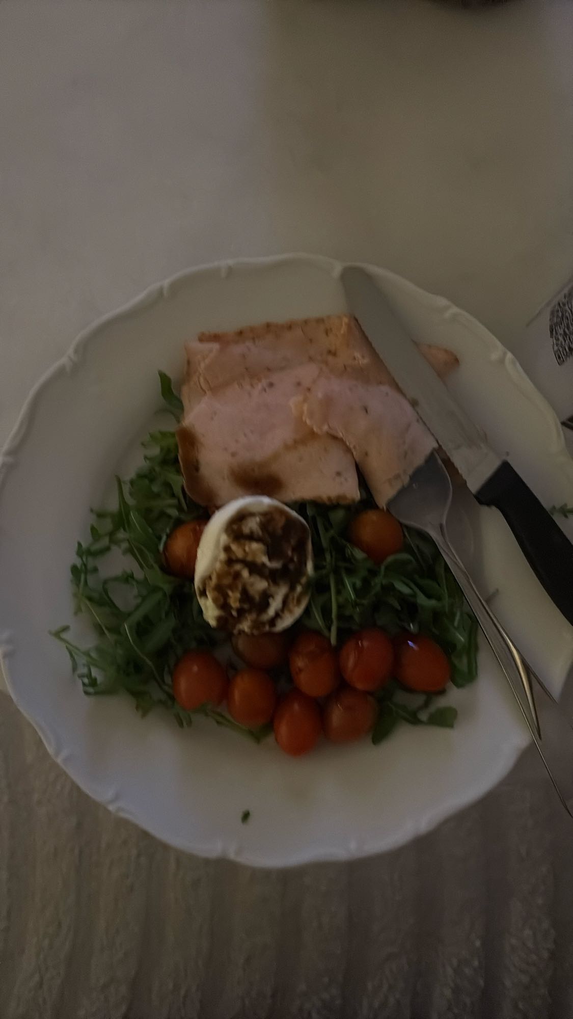 Kycklingsallad med mozzarella