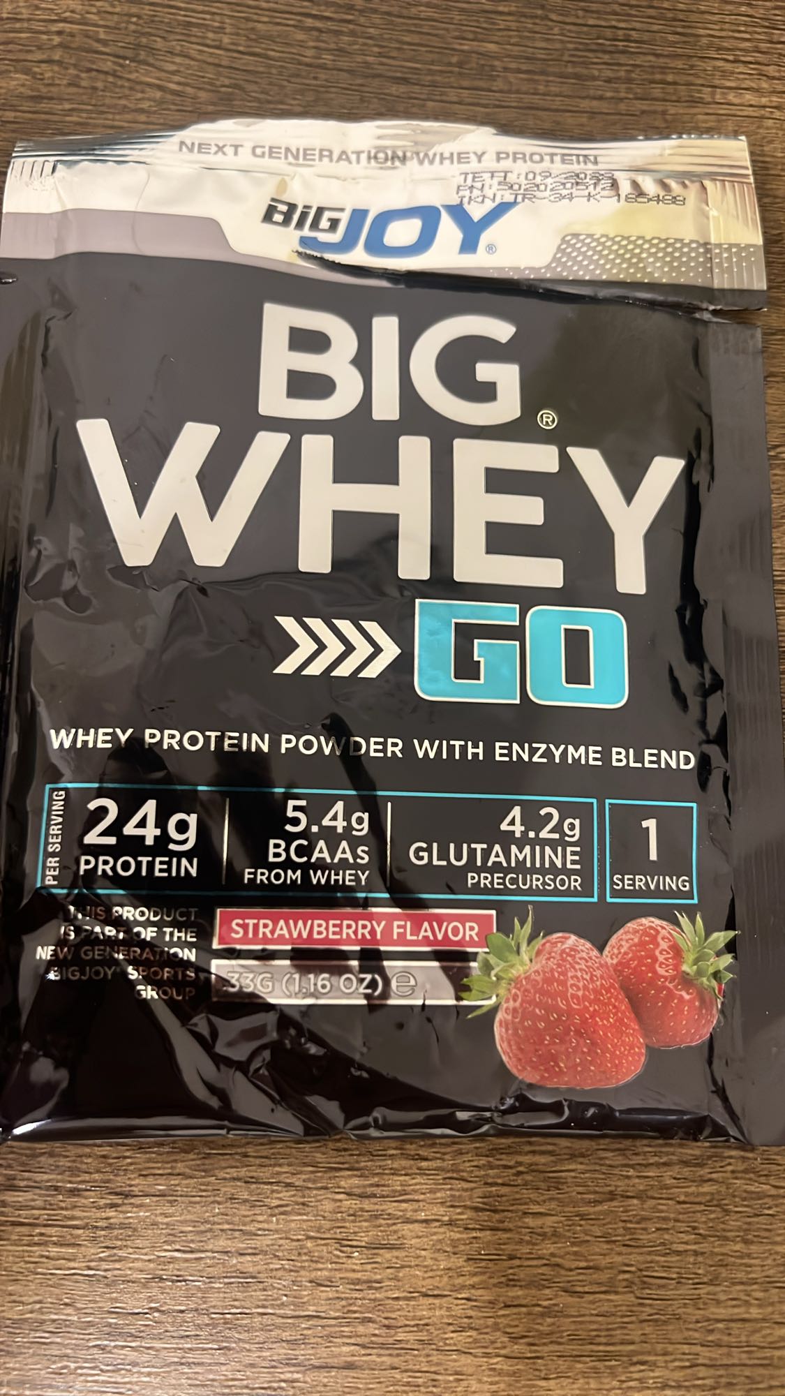 Strawberry Whey Shake