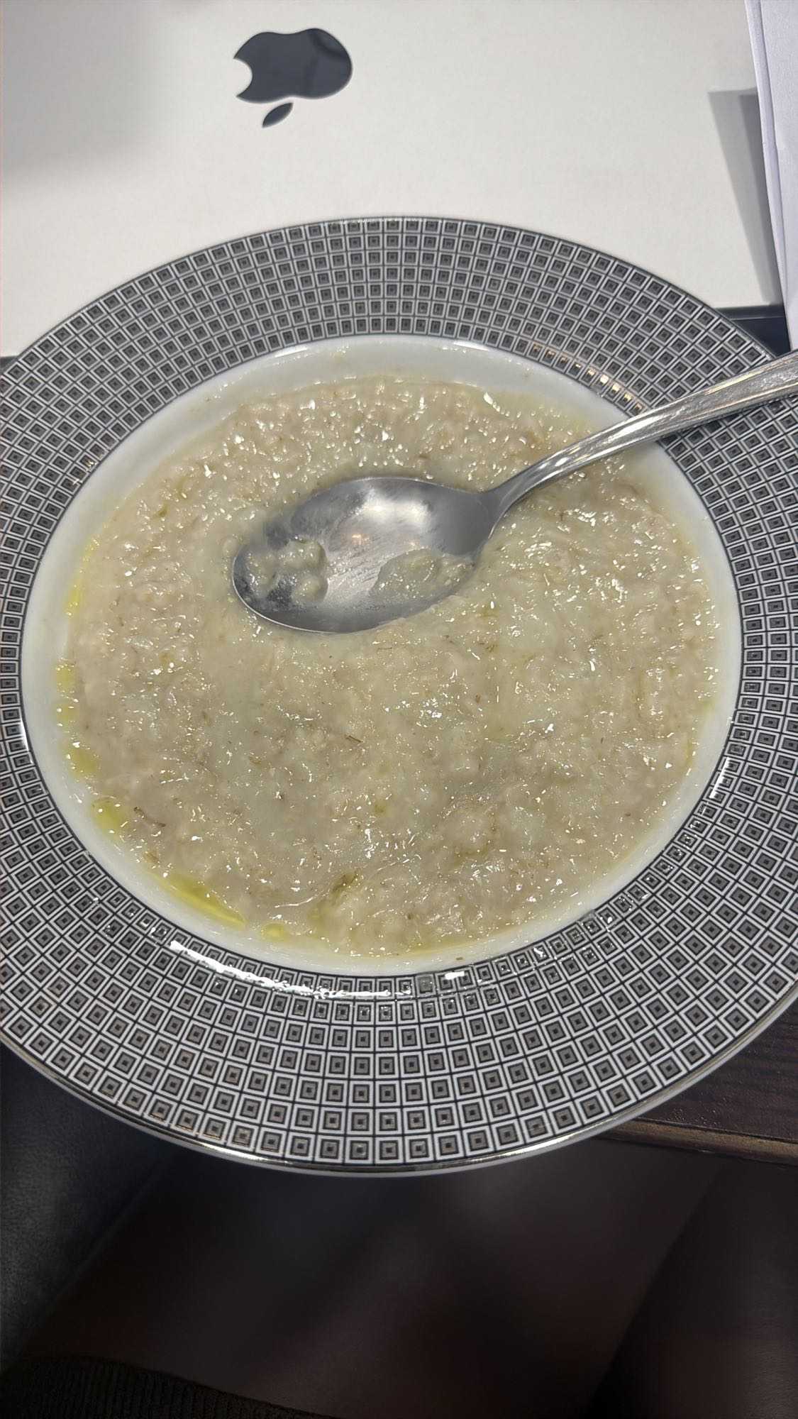 Oatmeal with butter