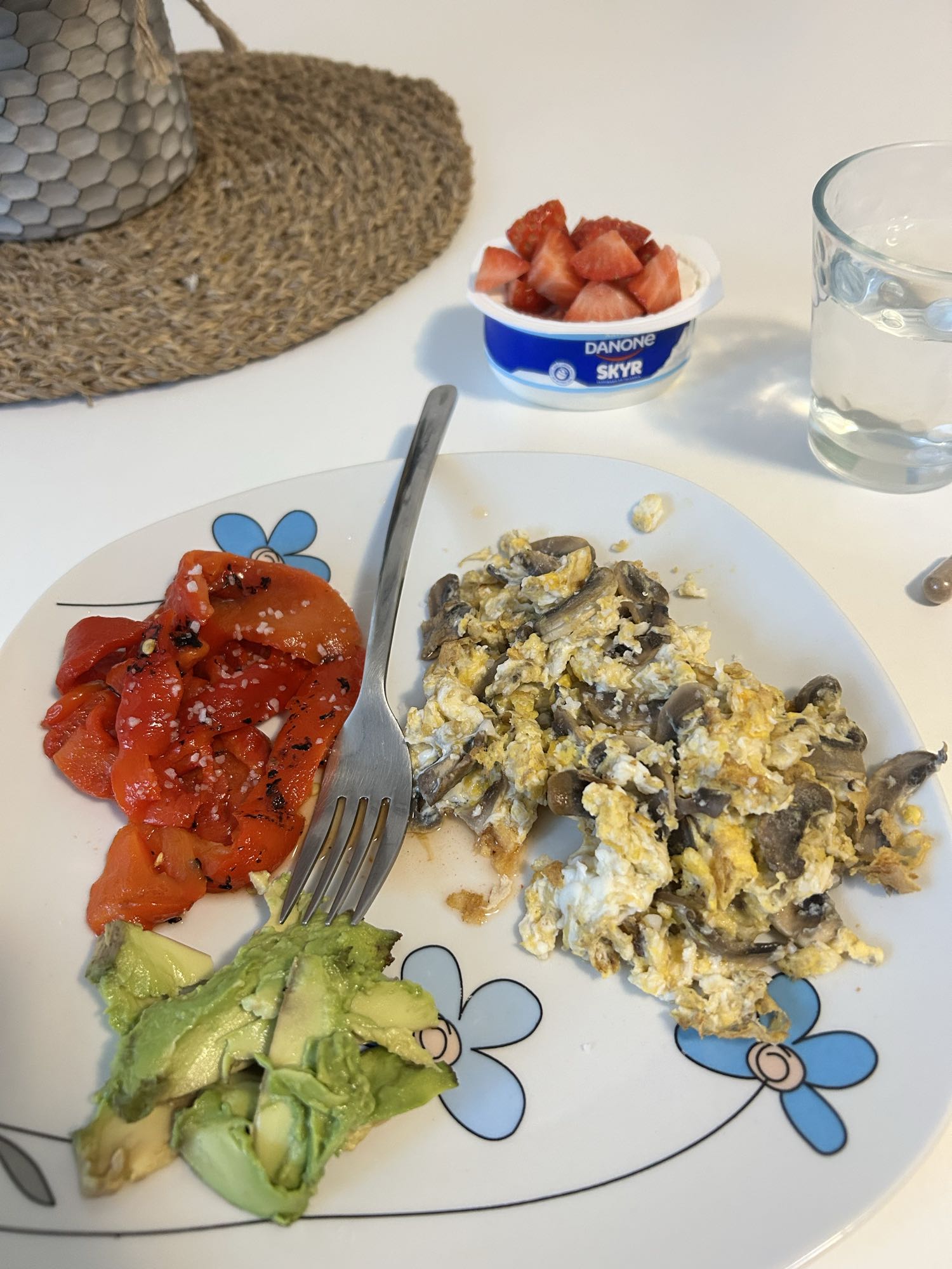 Desayuno saludable mixto