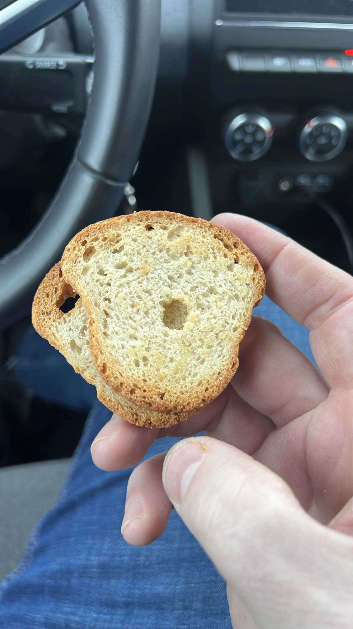 Pâine prăjită uscată