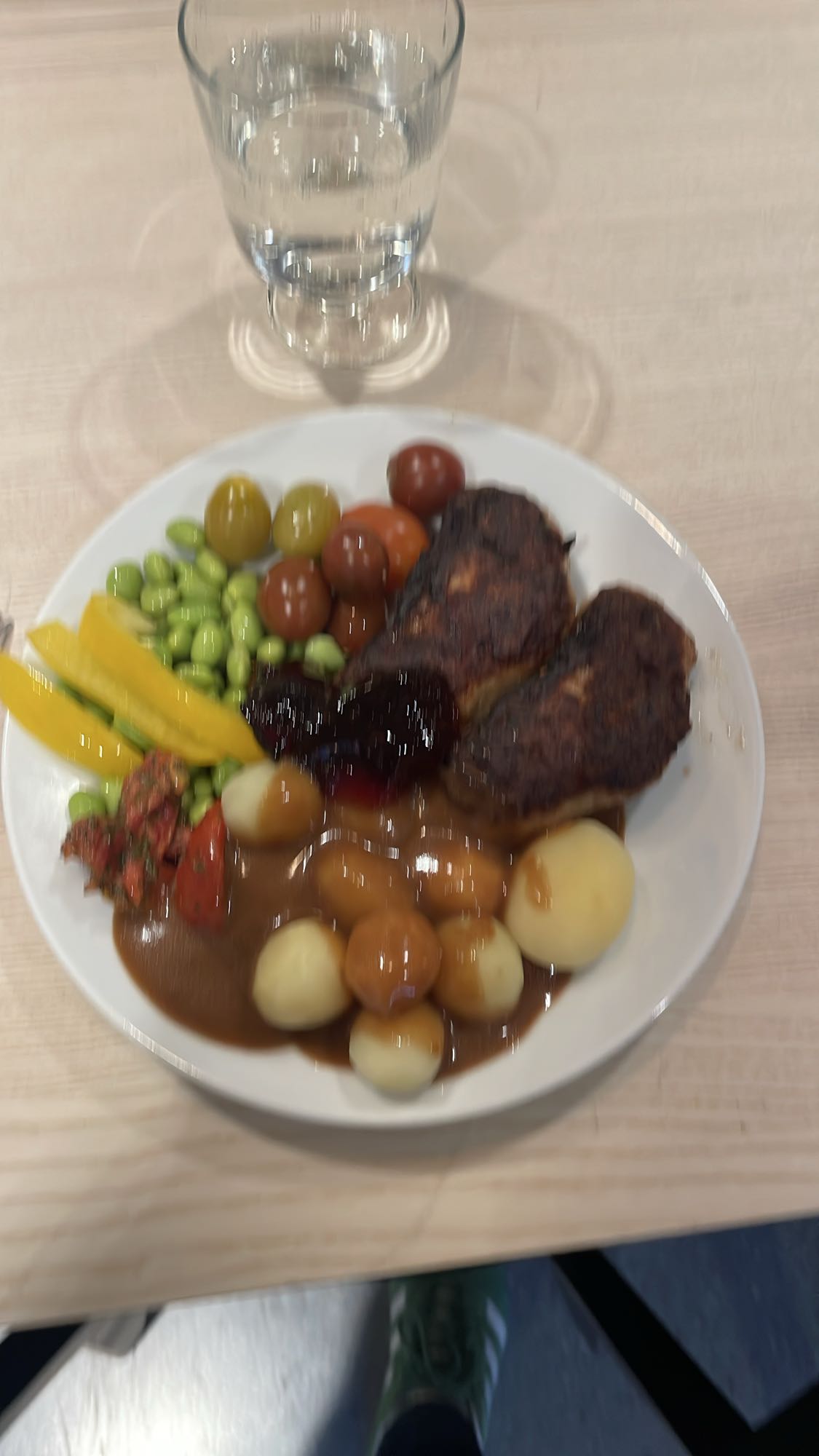 Svensk husmanskost tallrik