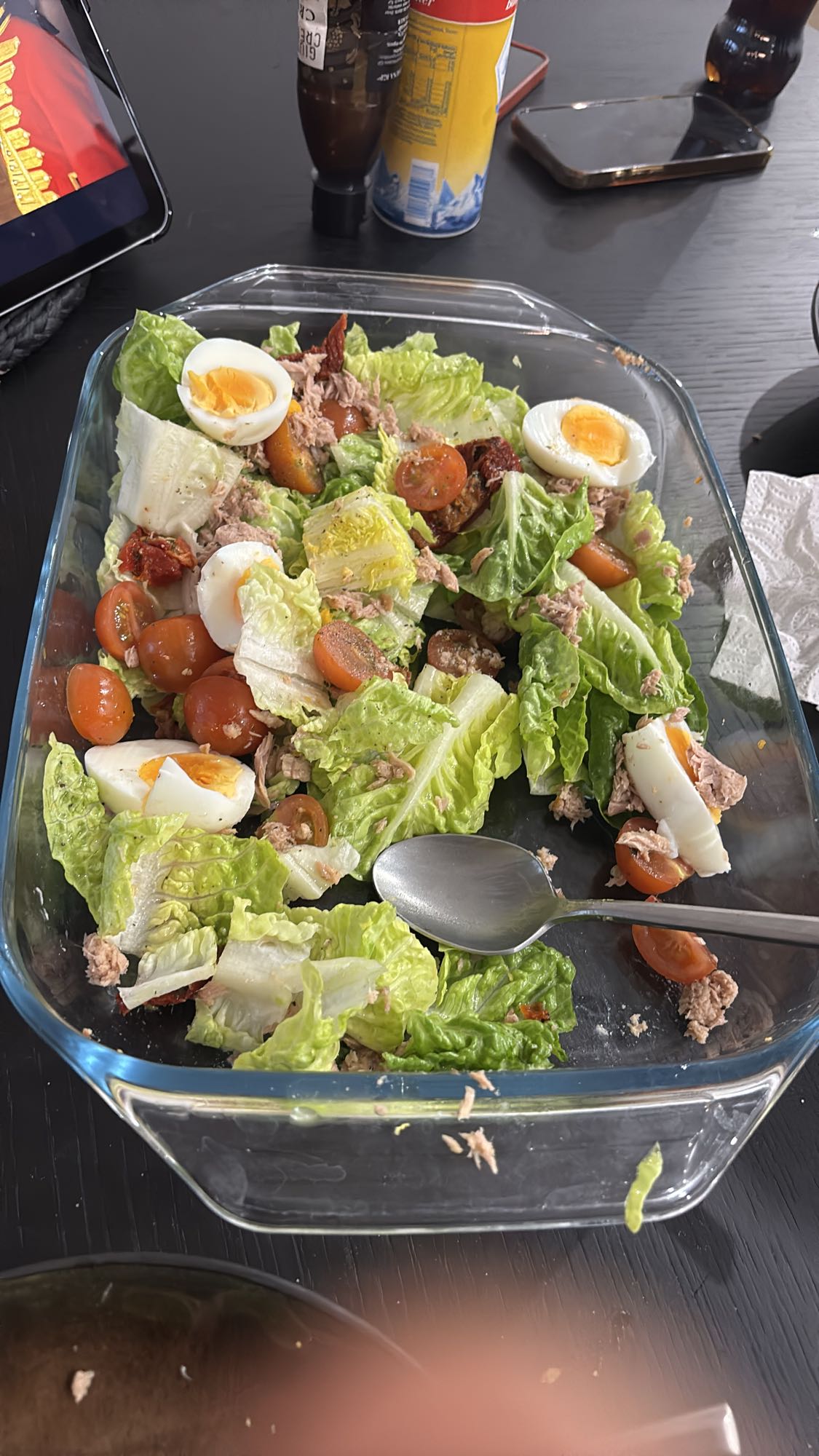 Salade thon œuf