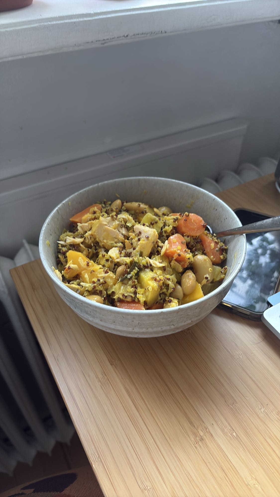 Quinoaskål med kyckling