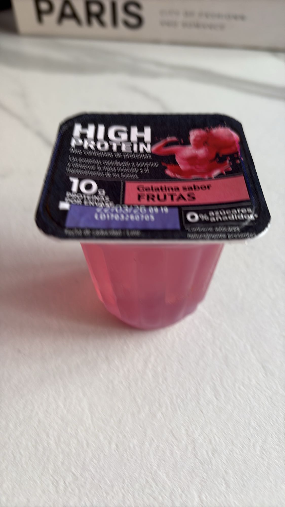 Gelatina alta proteína