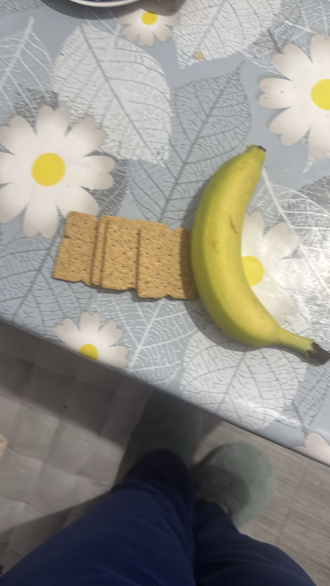 Banană și biscuiți integrali