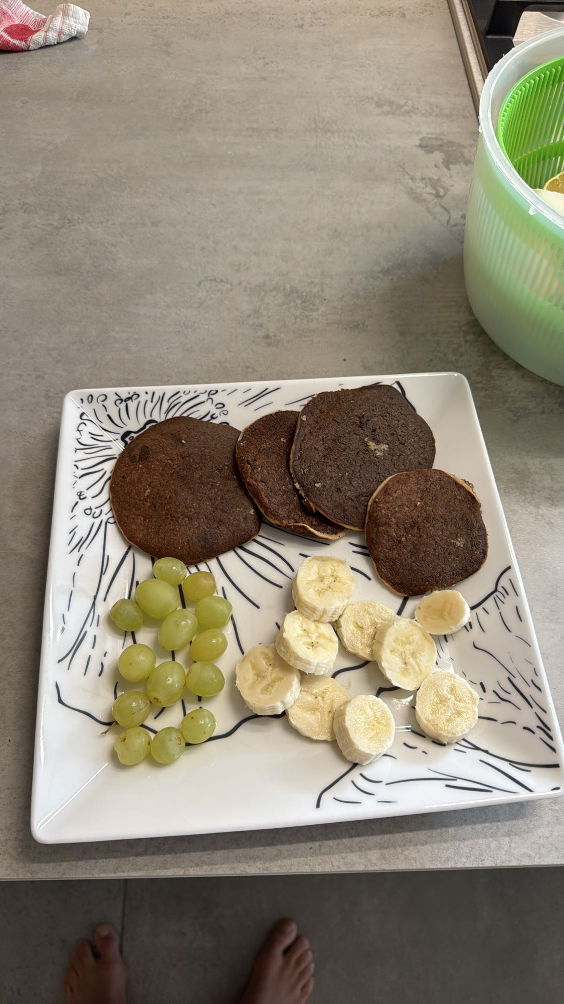 panqueques con frutas