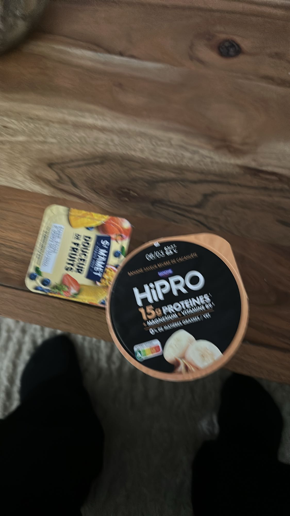 Yaourt protéiné et fruits